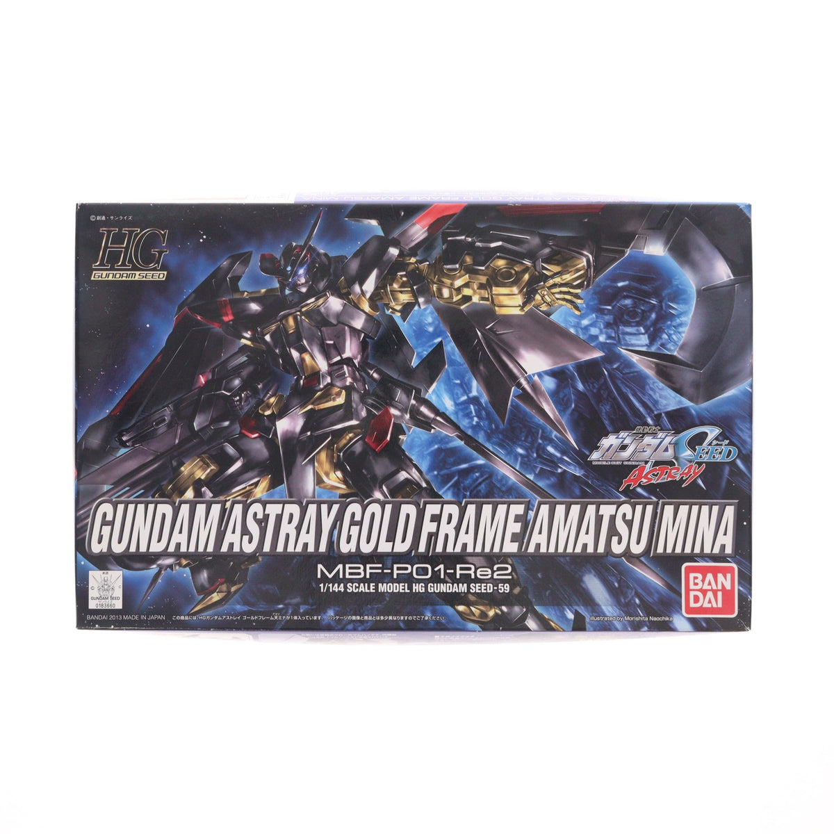 【中古即納】[PTM] HG 1/144 ガンダムアストレイ ゴールドフレーム アマツミナ 機動戦士ガンダムSEED ASTRAY(シード アストレイ) プラモデル(836601) バンダイ(20181003)