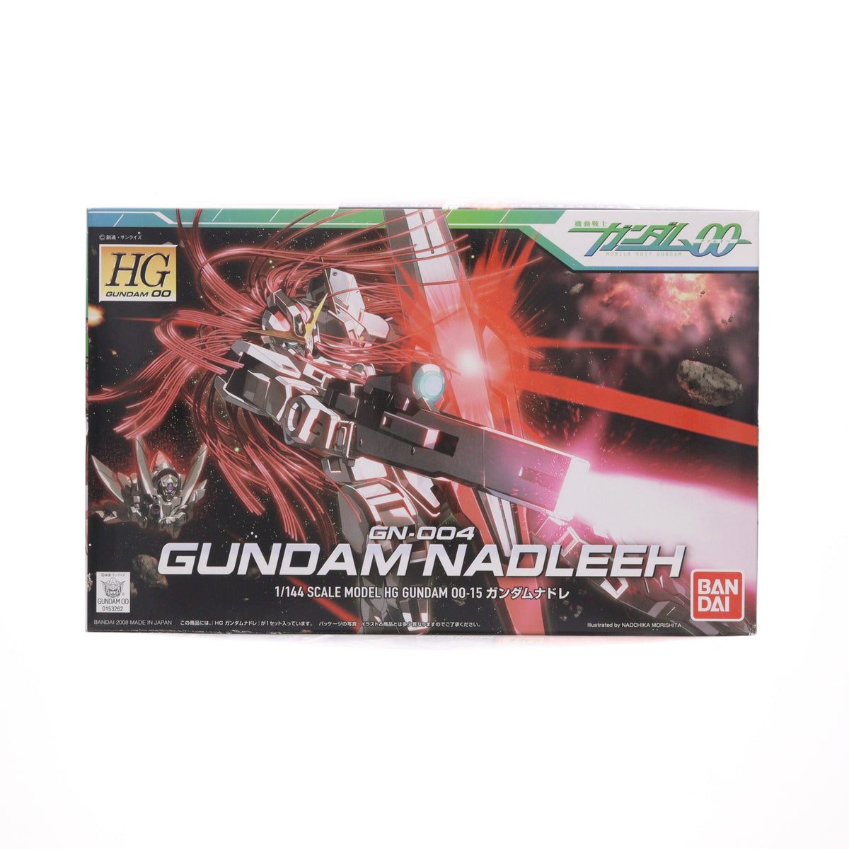 【中古即納】[PTM] HG 1/144 ガンダムナドレ 機動戦士ガンダム00(ダブルオー) プラモデル(0153262) バンダイ(20190531)