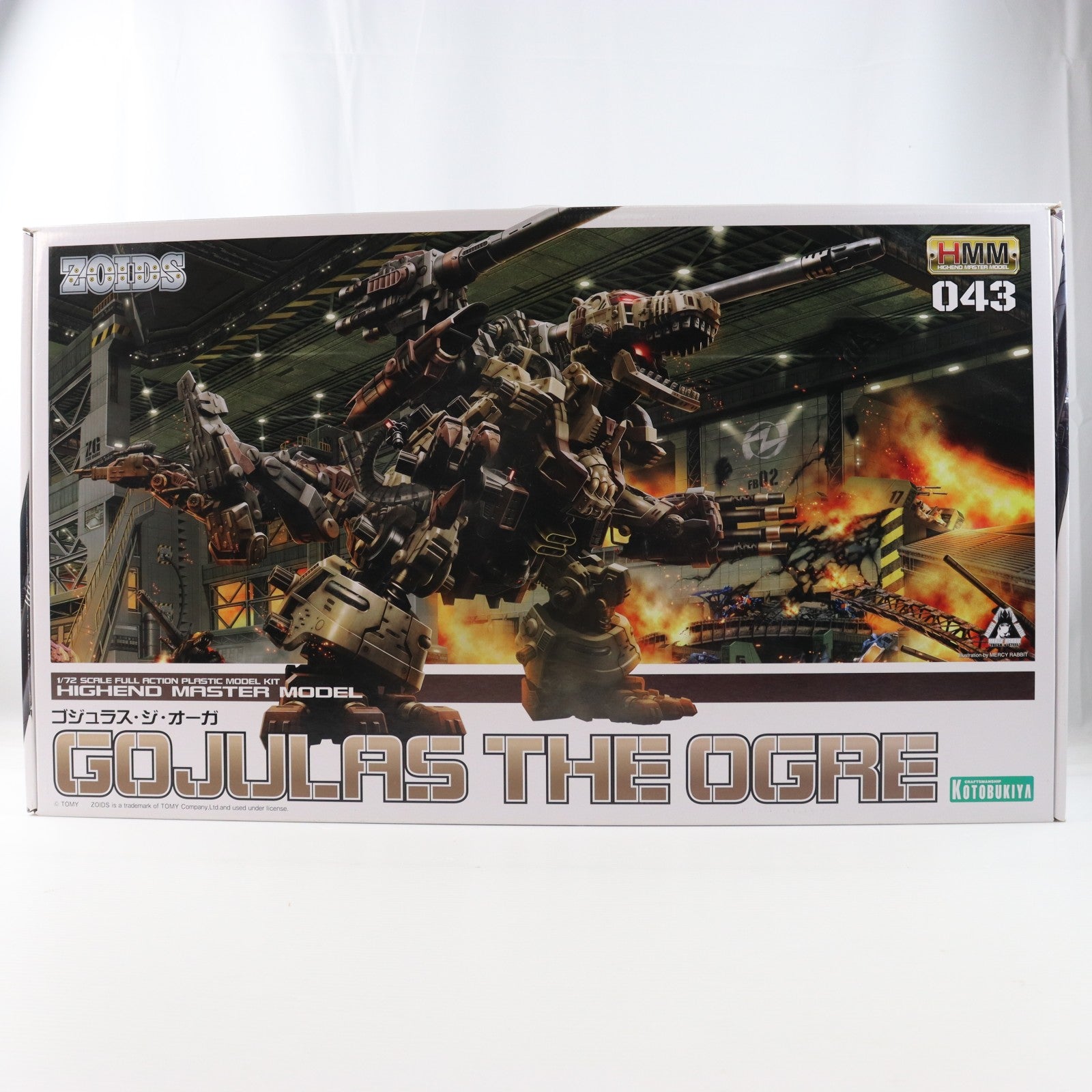 【中古即納】[PTM] HMM 1/72 RBOZ-003 ゴジュラス・ジ・オーガ ZOIDS(ゾイド) プラモデル(ZD099) コトブキヤ(20171220)