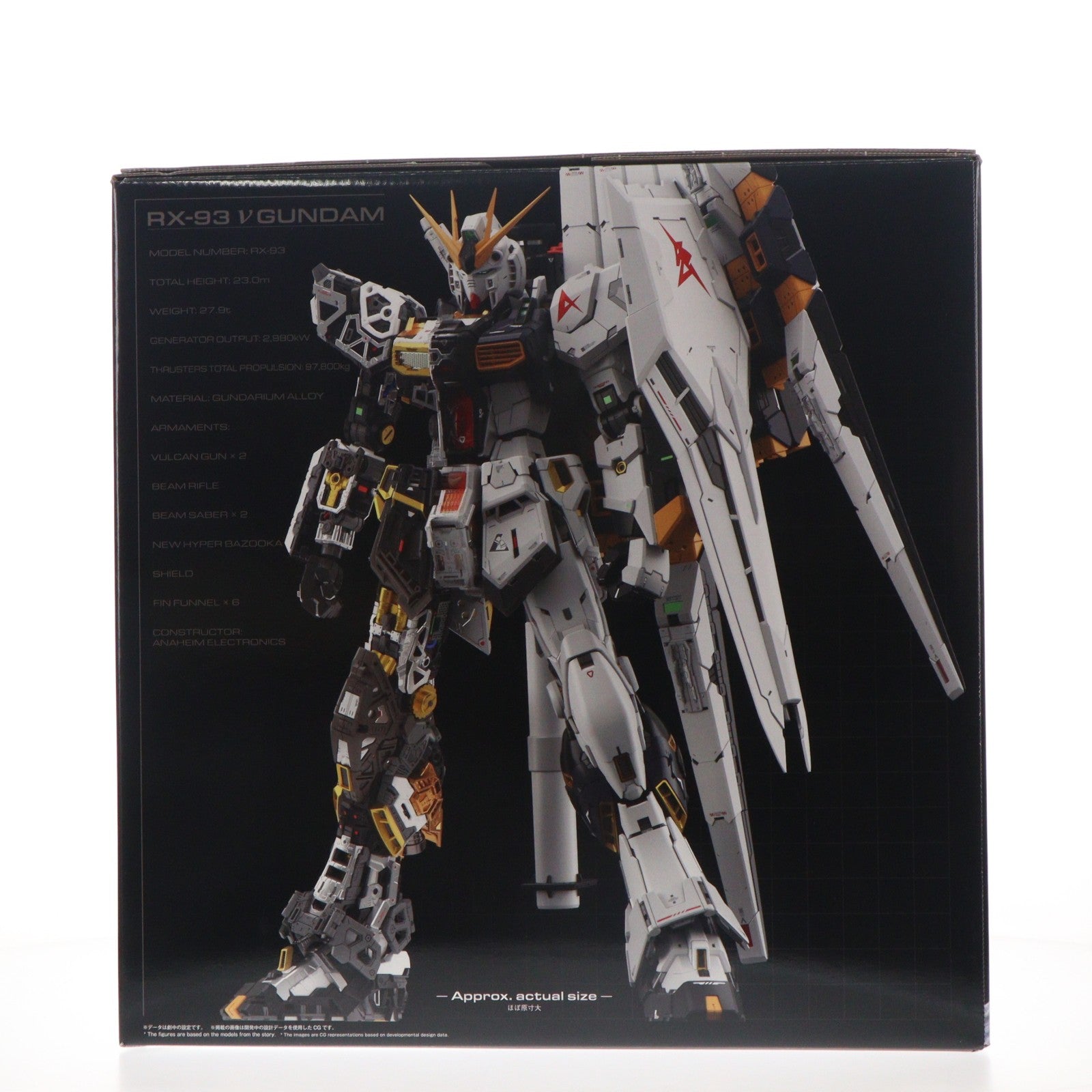 【中古即納】[PTM] (再販) PG UNLEASHED 1/60 νガンダム 機動戦士ガンダム 逆襲のシャア プラモデル(5069191) バンダイスピリッツ(20260527)