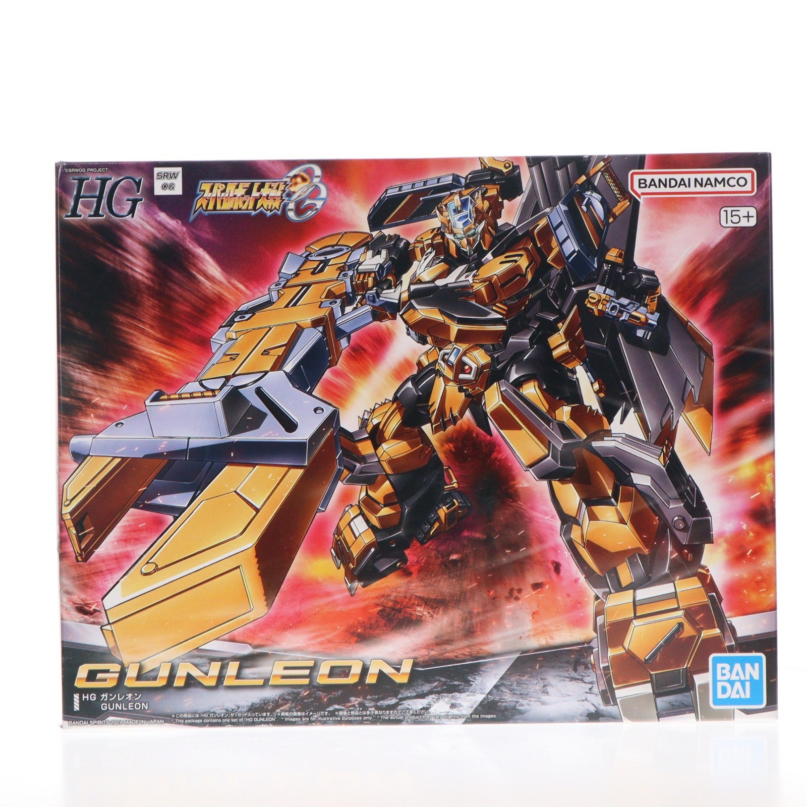 【中古即納】[PTM] HG ガンレオン スーパーロボット大戦OG プラモデル(5067415) バンダイスピリッツ(20241026)