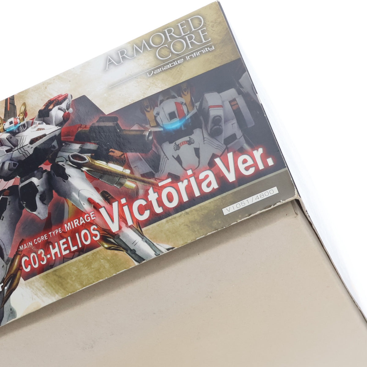 【中古即納】[PTM] V.I.シリーズ AC014 1/72 ミラージュ C03-HELIOS ウィクトーリアVer. ARMORED CORE(アーマード・コア) プラモデル(VI051) コトブキヤ(20100217)