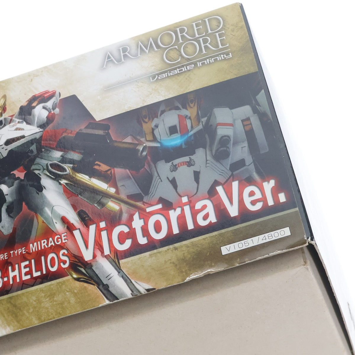 【中古即納】[PTM] V.I.シリーズ AC014 1/72 ミラージュ C03-HELIOS ウィクトーリアVer. ARMORED CORE(アーマード・コア) プラモデル(VI051) コトブキヤ(20100217)