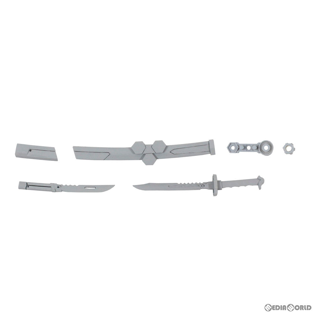 【中古即納】[PTM] (再販) プラアクト・オプション・シリーズ01:小太刀二刀(コダチニトウ) プラモデル(PP041) PLUM(プラム)(20150227)