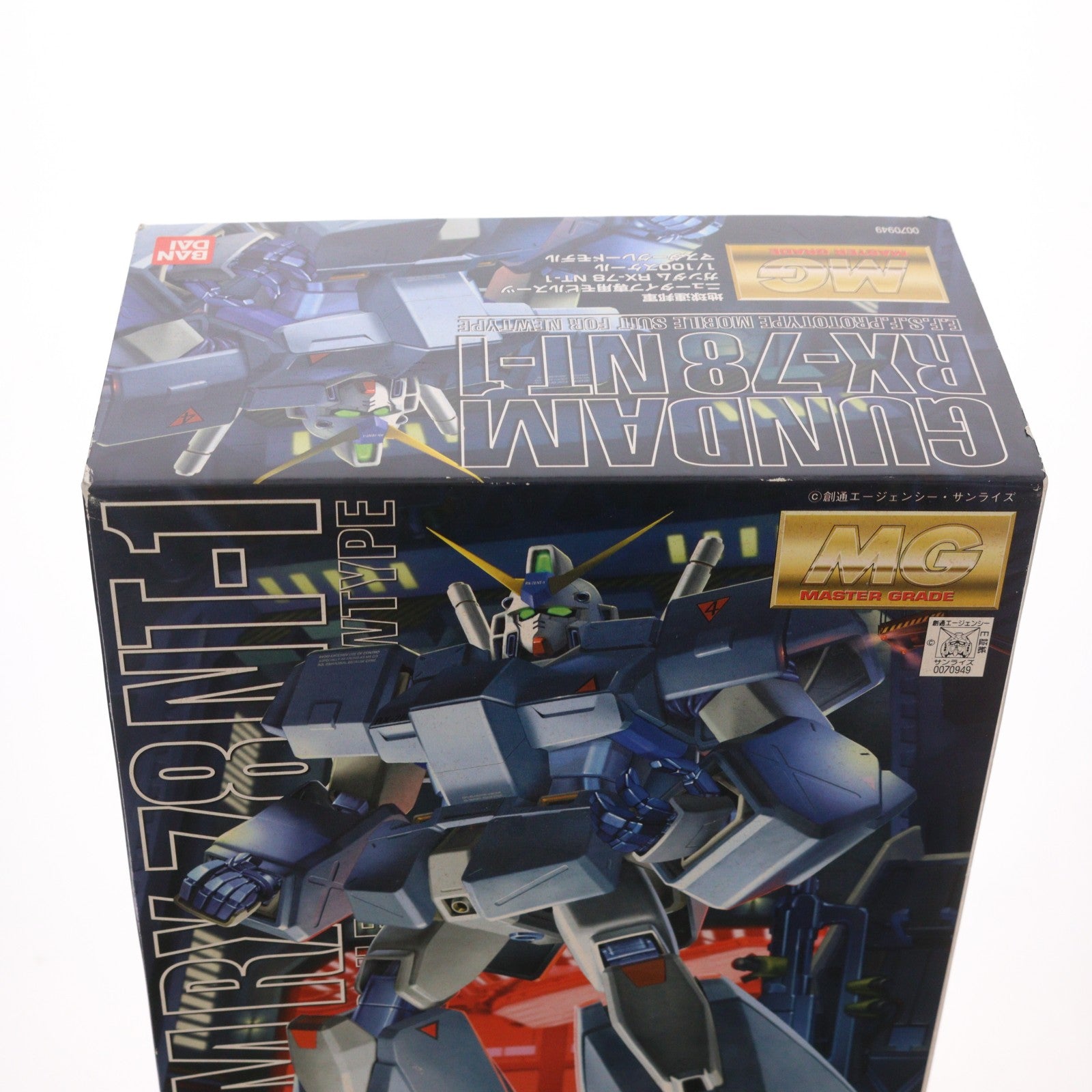 【中古即納】[PTM] MG 1/100 RX-78NT-1 ガンダムNT-1(ALEX=アレックス) 機動戦士ガンダム0080 ポケットの中の戦争 プラモデル(0070949) バンダイ(20060430)
