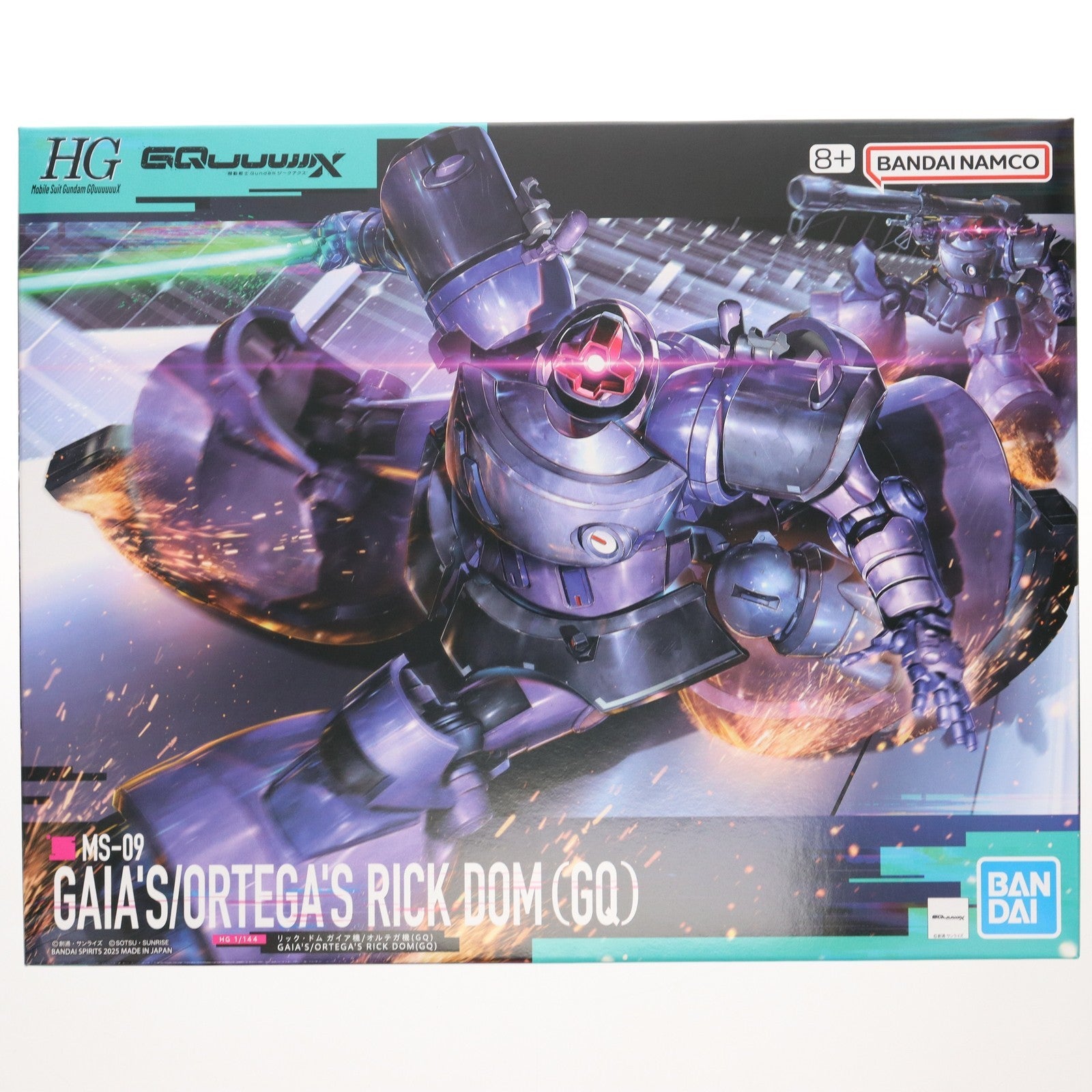 【中古即納】[PTM] (再販) HG 1/144 リック・ドム ガイア機/オルテガ機(GQ) 機動戦士Gundam GQuuuuuuX(ガンダム ジークアクス) プラモデル(5068868) バンダイスピリッツ(20260418)