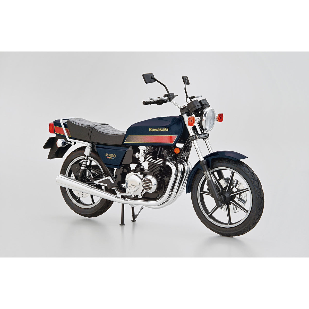 【中古即納】[PTM] (再々販) ザ・バイク No.5 1/12 カワサキ KZ400E Z400FX '81 プラモデル(064443) アオシマ(20250930)