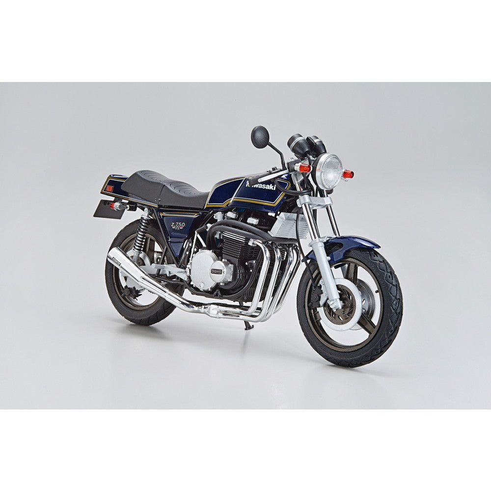 【中古即納】[PTM] (再販) ザ・バイク No.45 1/12 カワサキ KZ750D Z750FX '79 カスタム プラモデル(065204) アオシマ(20250228)