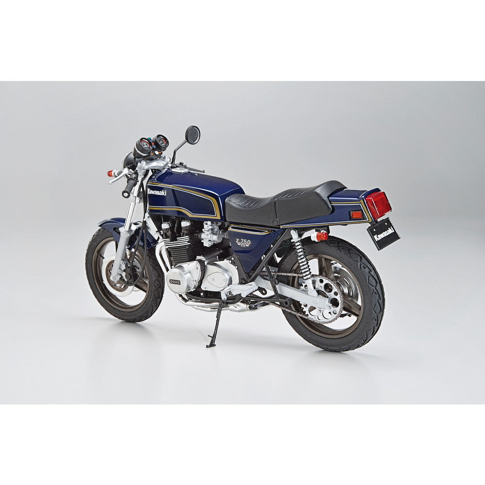 【中古即納】[PTM] (再販) ザ・バイク No.45 1/12 カワサキ KZ750D Z750FX '79 カスタム プラモデル(065204) アオシマ(20250228)