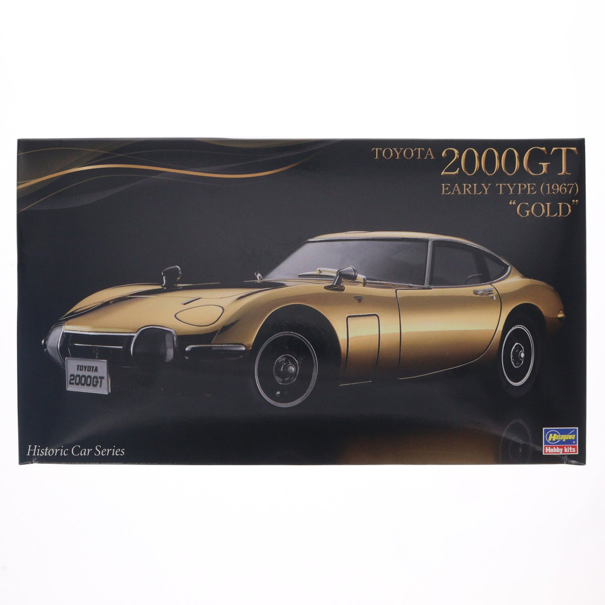 【中古即納】[PTM] ヤマダデンキ50周年限定 Historic Car Series 1/24 トヨタ 2000GT 前期型 1967(ゴールドメッキ) プラモデル(SP611) ハセガワ(20240630)