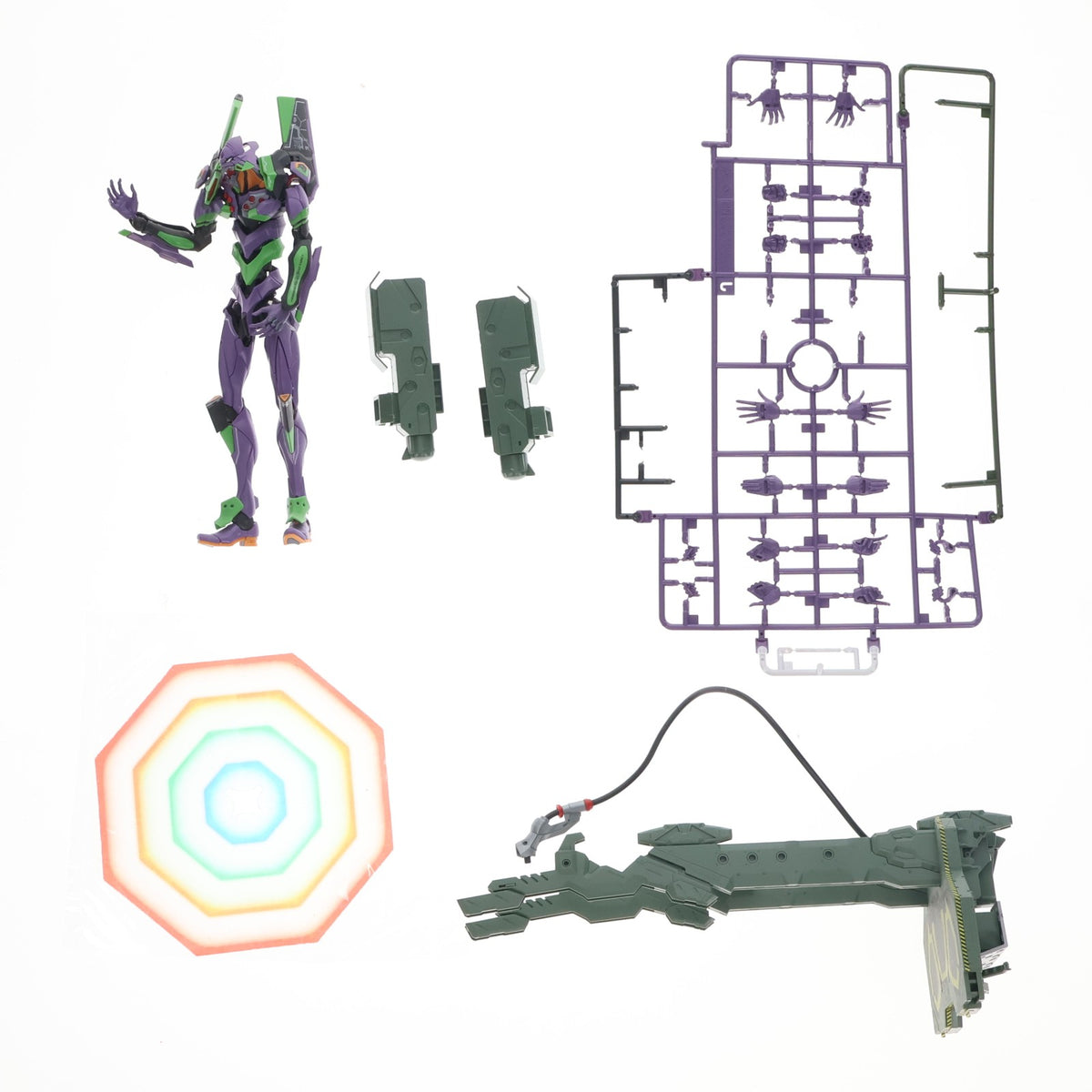 【中古即納】[PTM] (再販) RG 汎用ヒト型決戦兵器 人造人間エヴァンゲリオン初号機 DX輸送台セット ヱヴァンゲリヲン新劇場版 プラモデル(5059015) バンダイスピリッツ(20240926)