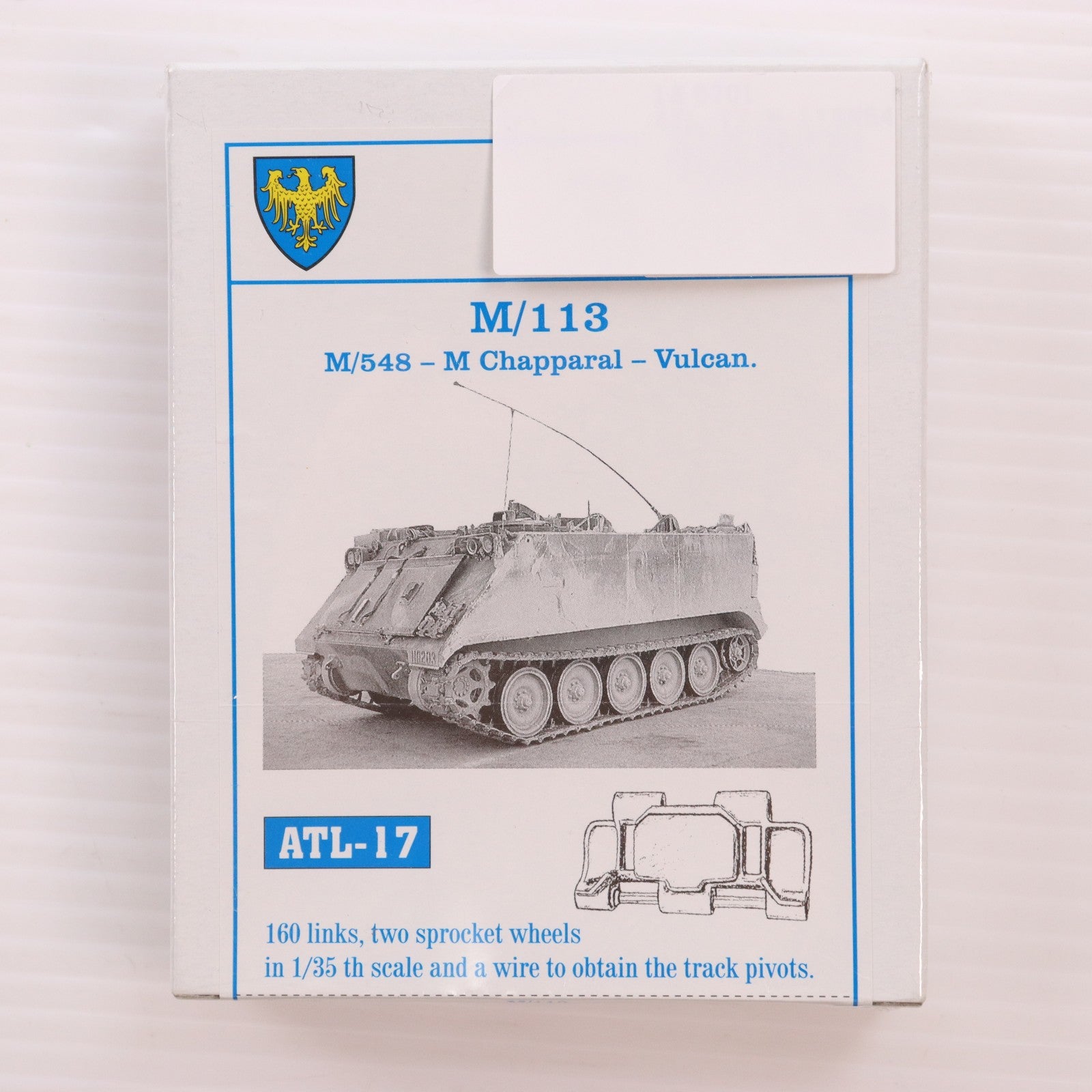 【中古即納】[PTM] 1/35 M113/M548 金属製可動履帯 ディティールアップパーツ プラモデル用アクセサリ(ATL-17) FRIUL MODEL(フリウルモデル)(20100930)