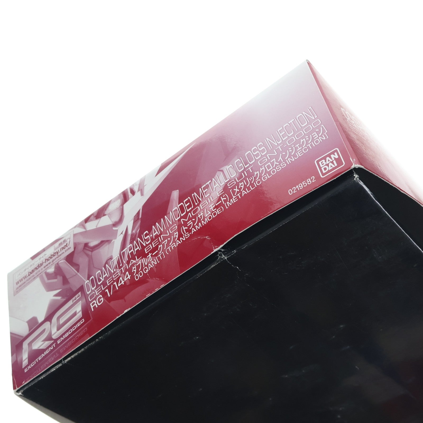 【中古即納】[PTM] プレミアムバンダイ限定 RG 1/144 GNT-0000 ダブルオークアンタ トランザムモード メタリックグロスインジェクション 劇場版 機動戦士ガンダム00(ダブルオー) -A wakening of the Trailblazer- プラモデル(0219582) バンダイ(20171231)