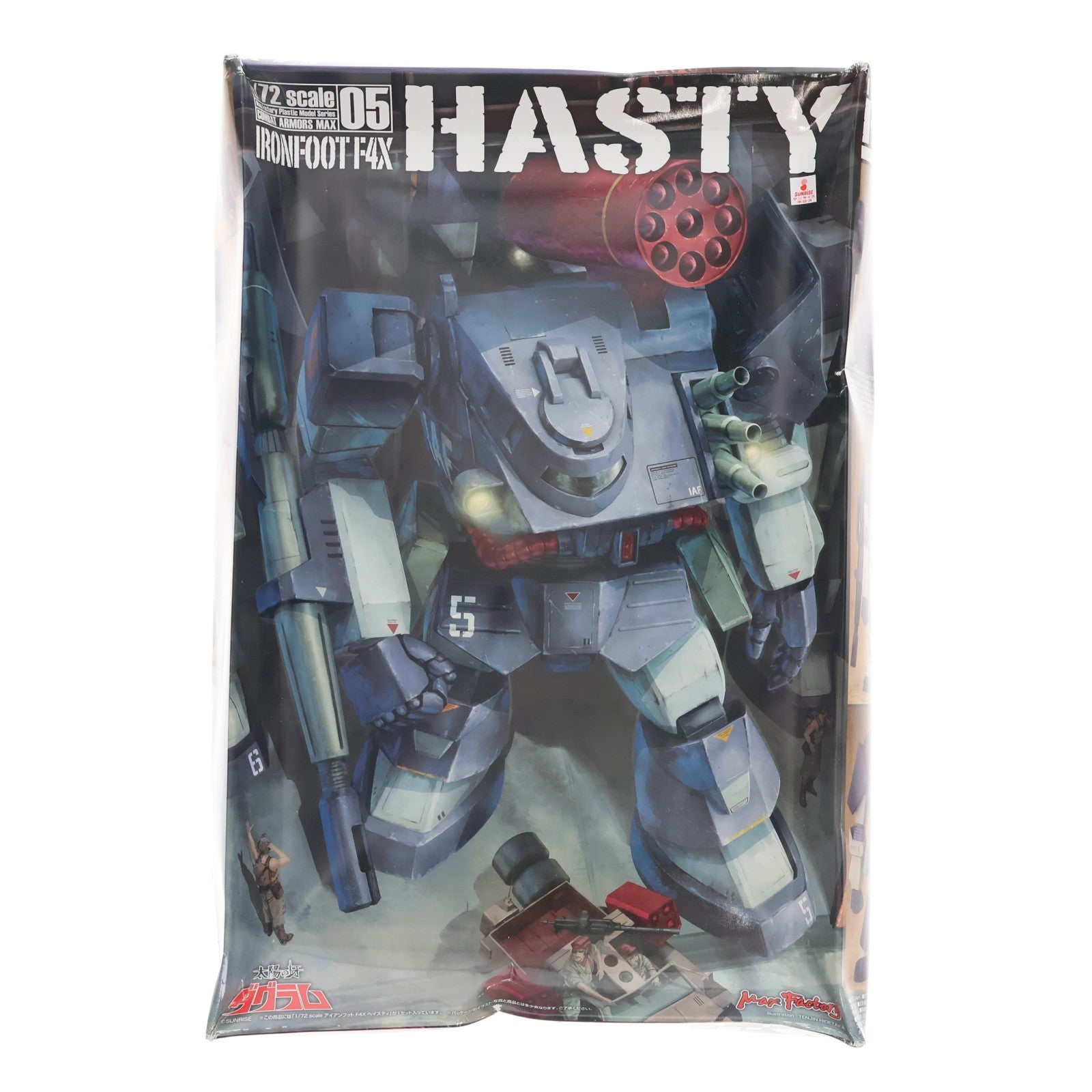 【中古即納】[PTM] COMBAT ARMORS MAX05 1/72 アイアンフット F4X ヘイスティ 太陽の牙ダグラム プラモデル マックスファクトリー(20151213)