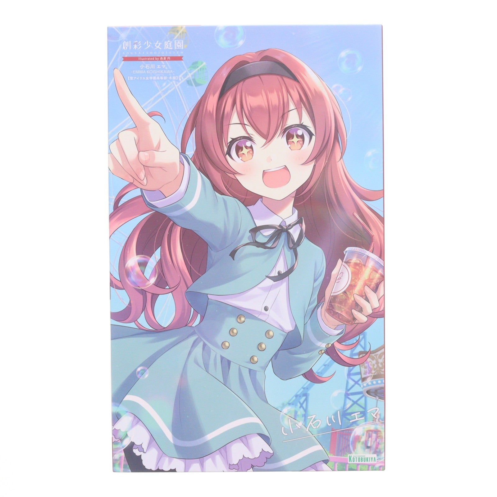 【中古即納】[PTM] 創彩少女庭園 1/10 小石川エマ【聖アイリス女学園高等部・冬服】(こいしかわえま) プラモデル(JK042) コトブキヤ(20250525)