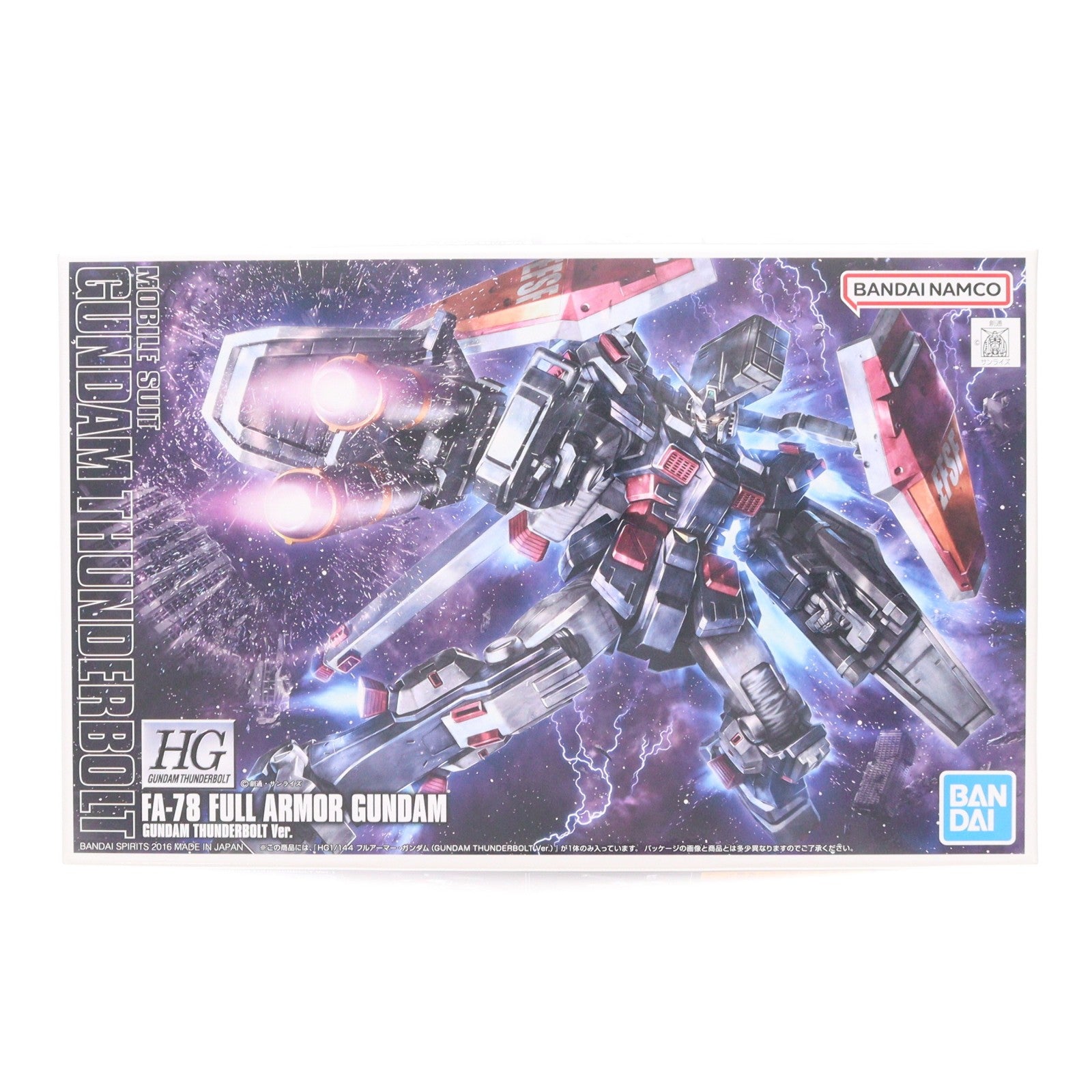 【中古即納】[PTM] (再販) HG 1/144 フルアーマー・ガンダム(GUNDAM THUNDERBOLT Ver.) 機動戦士ガンダム サンダーボルト プラモデル(5063137) バンダイスピリッツ(20251204)