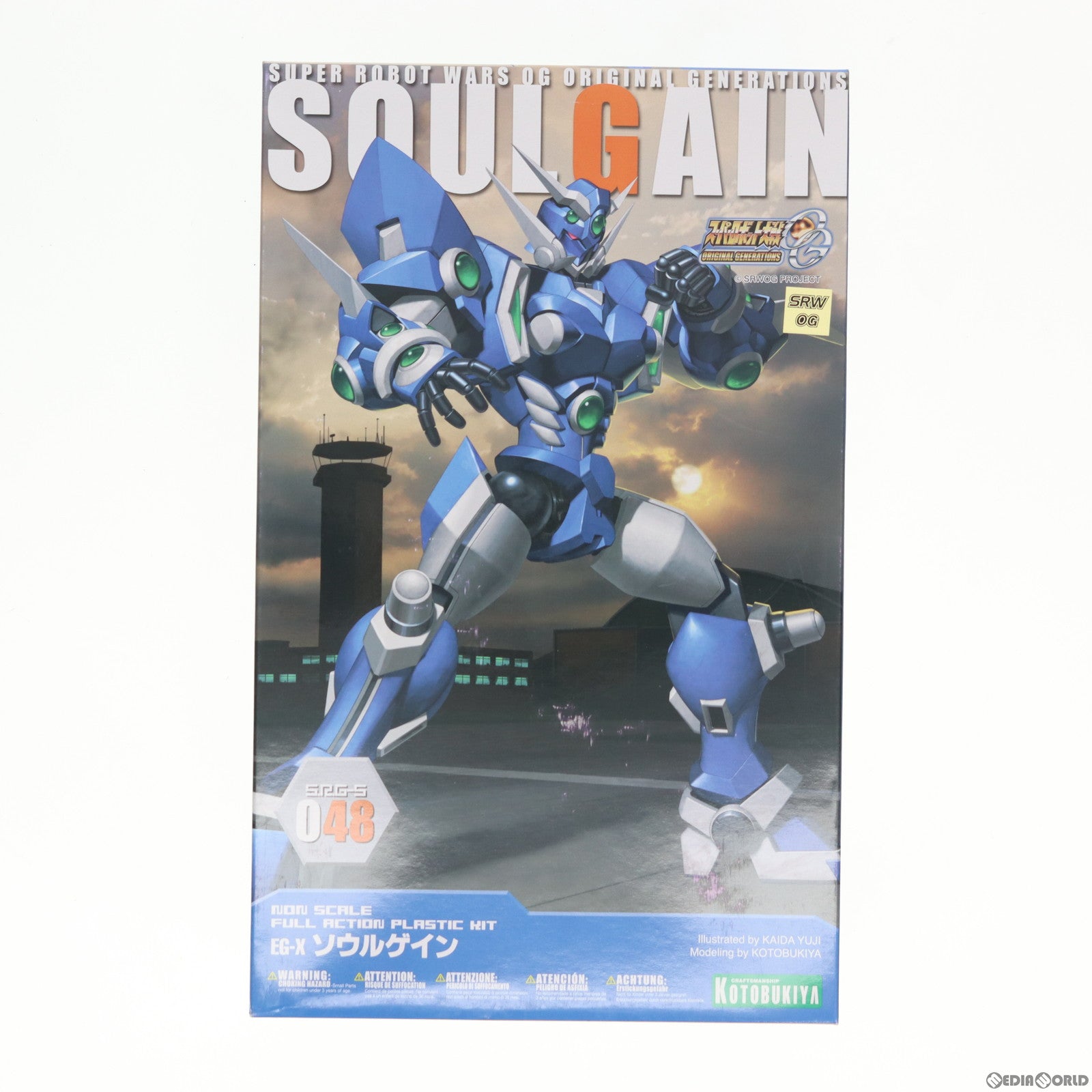 【中古即納】[PTM] (再販) S.R.G-S ソウルゲイン スーパーロボット大戦OG ORIGINAL GENERATIONS(オリジナルジェネレーションズ) プラモデル(KP172) コトブキヤ(20111025)