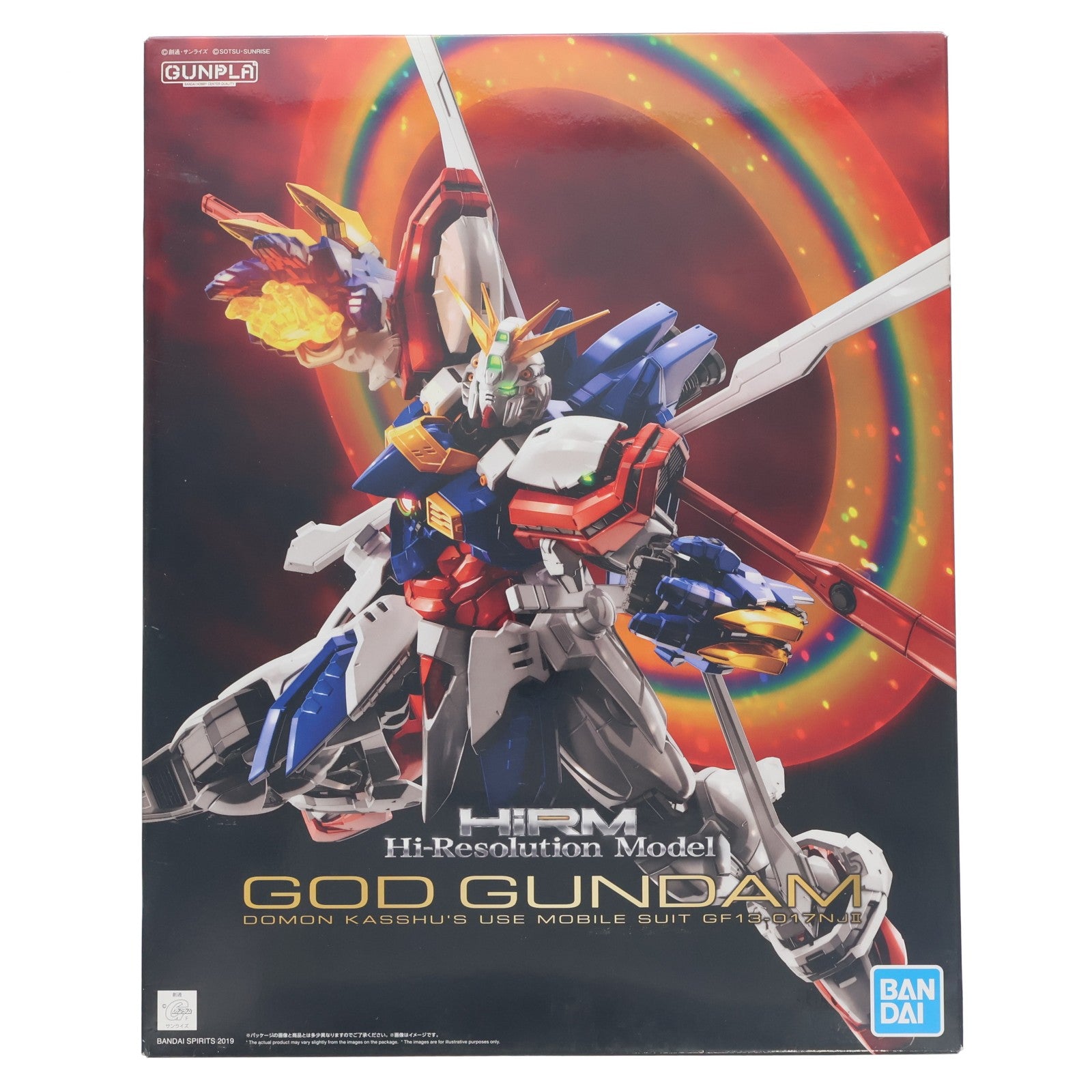 【中古即納】[PTM] ハイレゾリューションモデル 1/100 GF13-017NJII ゴッドガンダム 機動武闘伝Gガンダム プラモデル(5058206) バンダイスピリッツ(20191026)