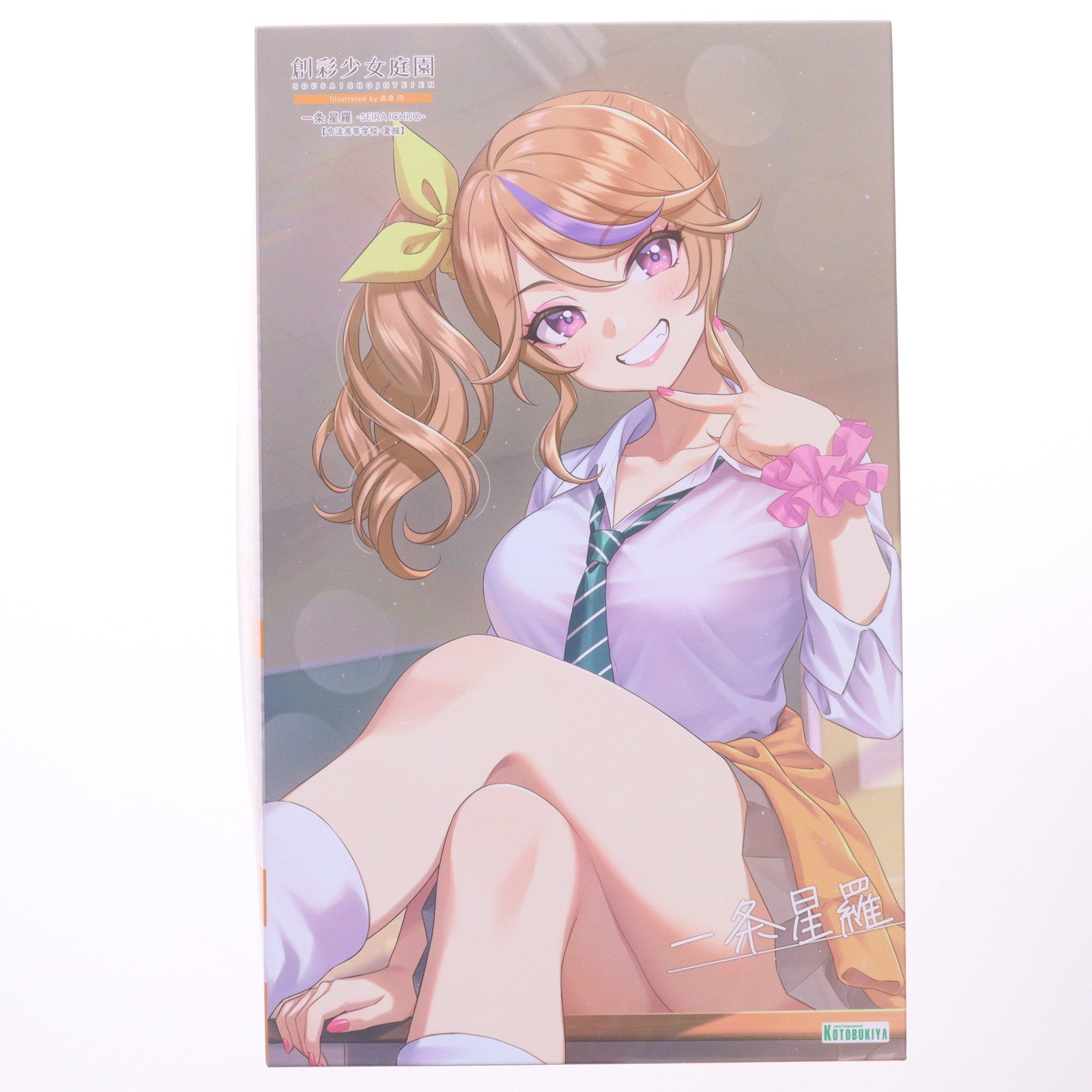 【中古即納】[PTM] 創彩少女庭園 1/10 一条星羅【令法高等学校・夏服】(いちじょうせいら) プラモデル(JK034) コトブキヤ(20250228)