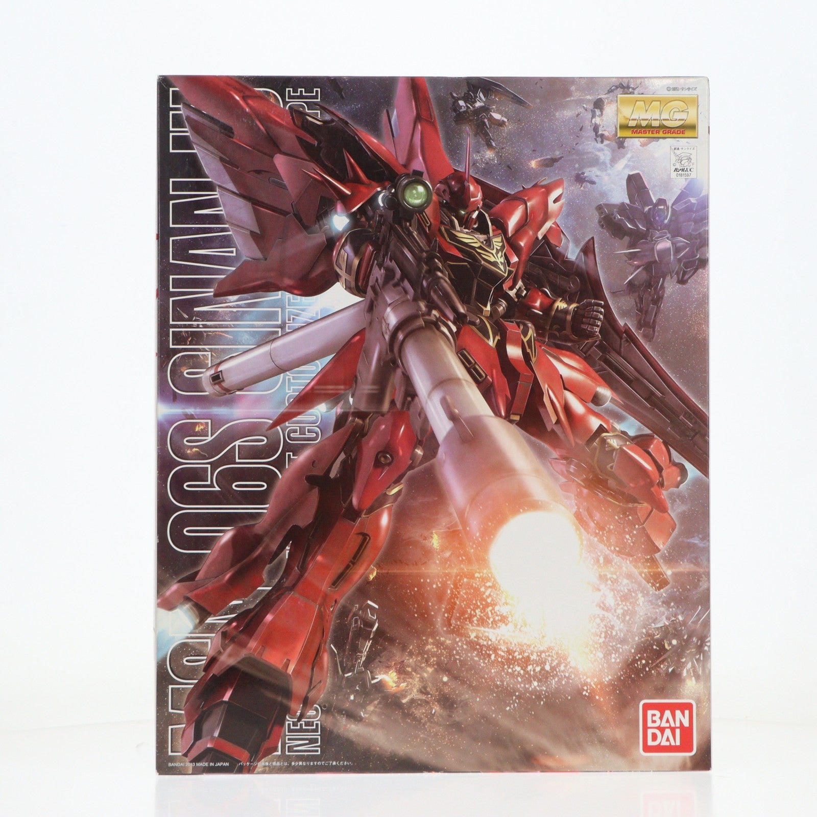 【中古即納】[PTM] MG 1/100 MSN-06S シナンジュ 機動戦士ガンダムUC(ユニコーン) プラモデル(0181597) バンダイ(20130327)