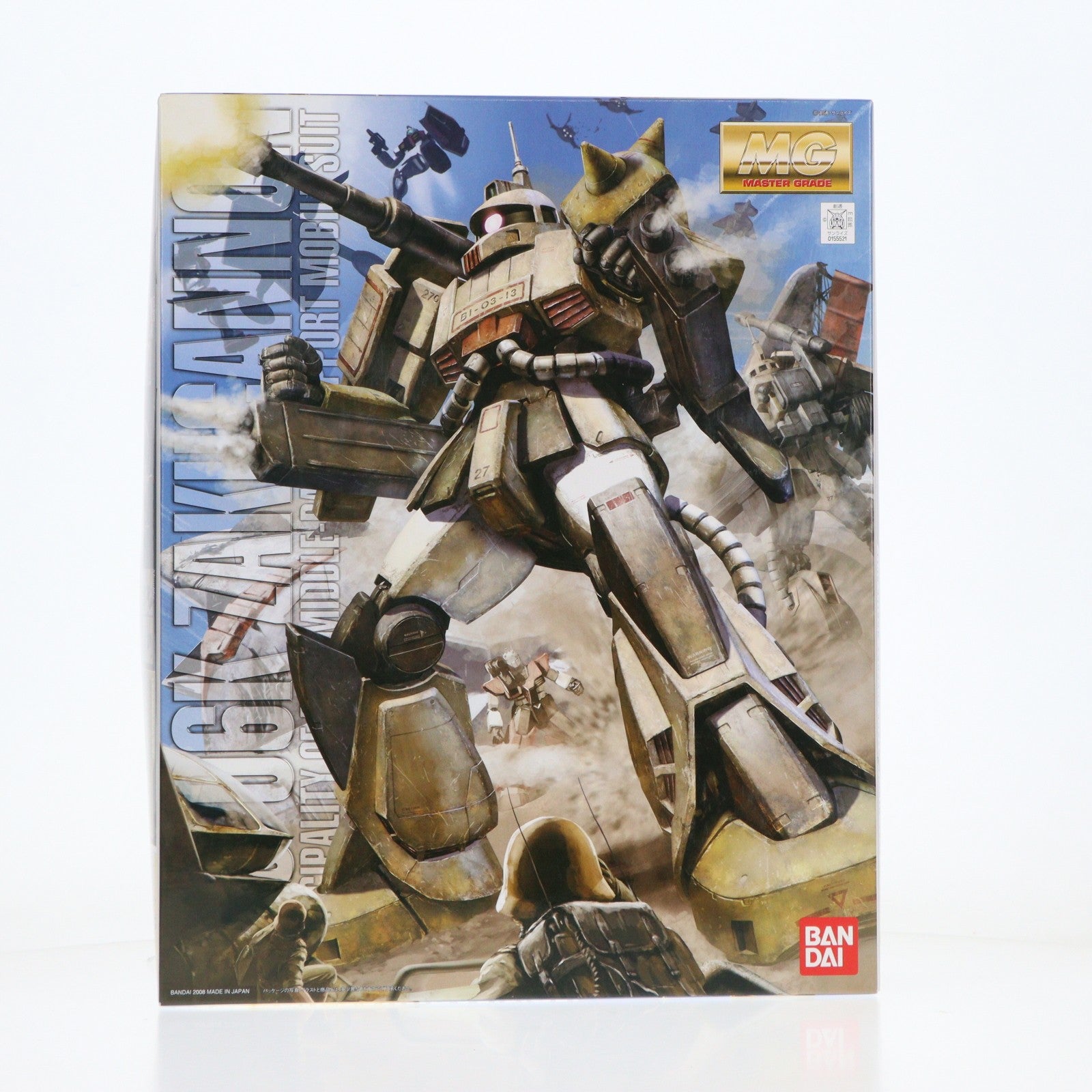 【中古即納】[PTM] MG 1/100 MS-06K ザク・キャノン 機動戦士ガンダム MSV プラモデル バンダイ(20170722)