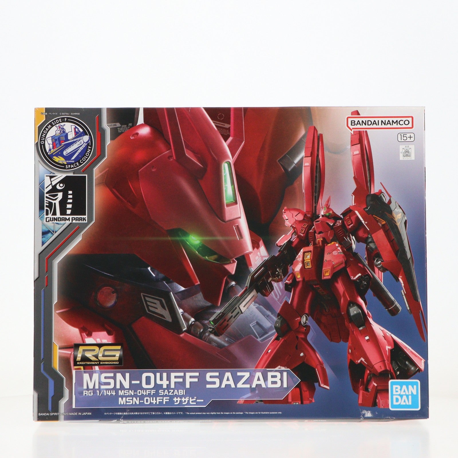 【中古即納】[PTM] GUNDAM SIDE-F限定 RG 1/144 MSN-04FF サザビー 機動戦士ガンダム 逆襲のシャア プラモデル(5065386) バンダイスピリッツ(20230422)