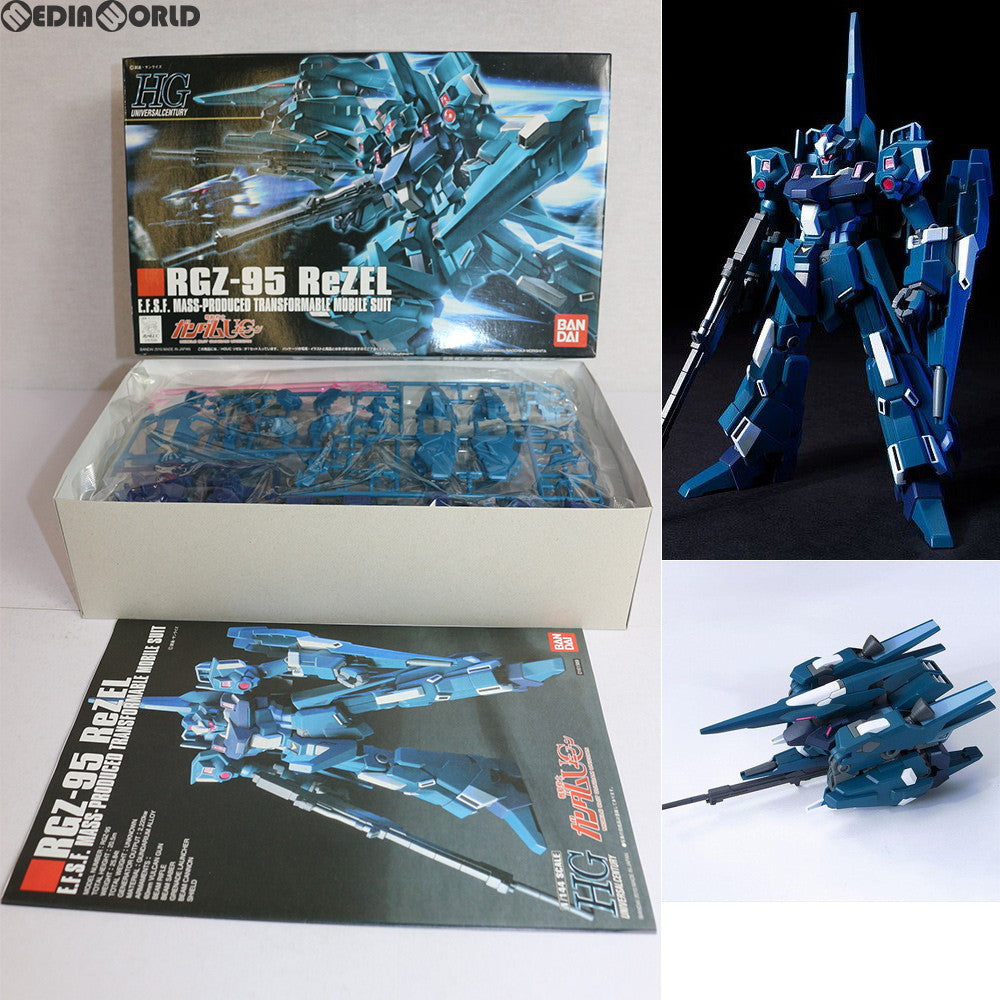 【中古即納】[PTM] HGUC 1/144 RGZ-95 リゼル 機動戦士ガンダムUC(ユニコーン) プラモデル(0161569) バンダイ(20180411)