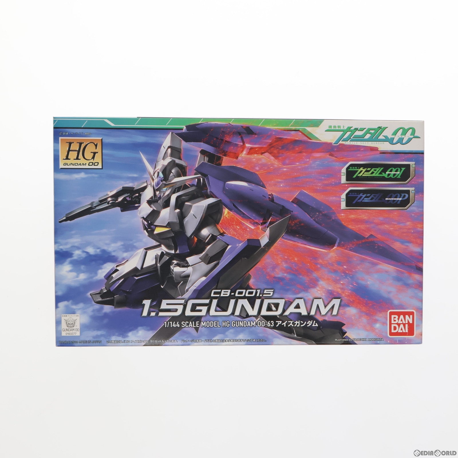 【中古即納】[PTM] HG 1/144 CB-001.5アイズガンダム 機動戦士ガンダム00(ダブルオー) プラモデル バンダイ(20180531)