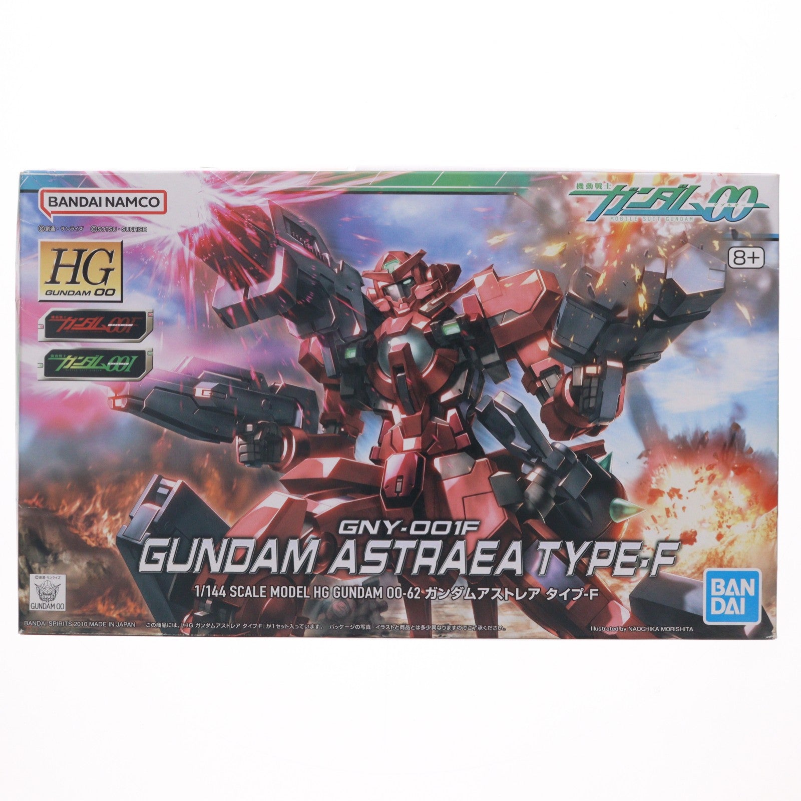 【中古即納】[PTM] (再販) HG 1/144 GNY-001F ガンダム アストレア タイプF 機動戦士ガンダム00F(ダブルオーエフ) プラモデル(5060652) バンダイスピリッツ(20240731)