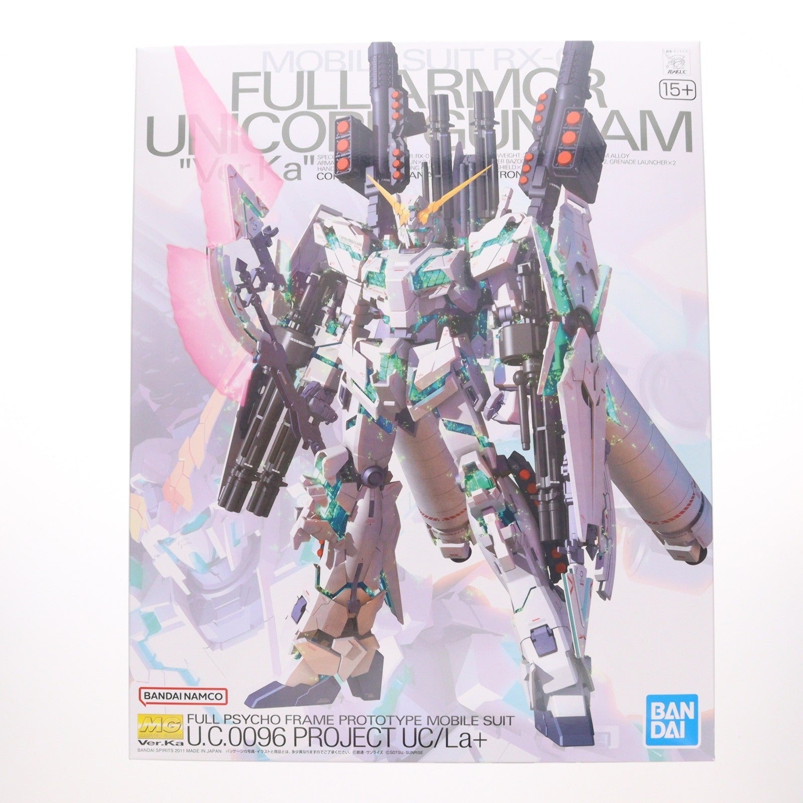 【中古即納】[PTM] (再販) MG 1/100 RX-0 フルアーマーユニコーンガンダム Ver.Ka 機動戦士ガンダムUC(ユニコーン) プラモデル(5061589) バンダイスピリッツ(20260701)