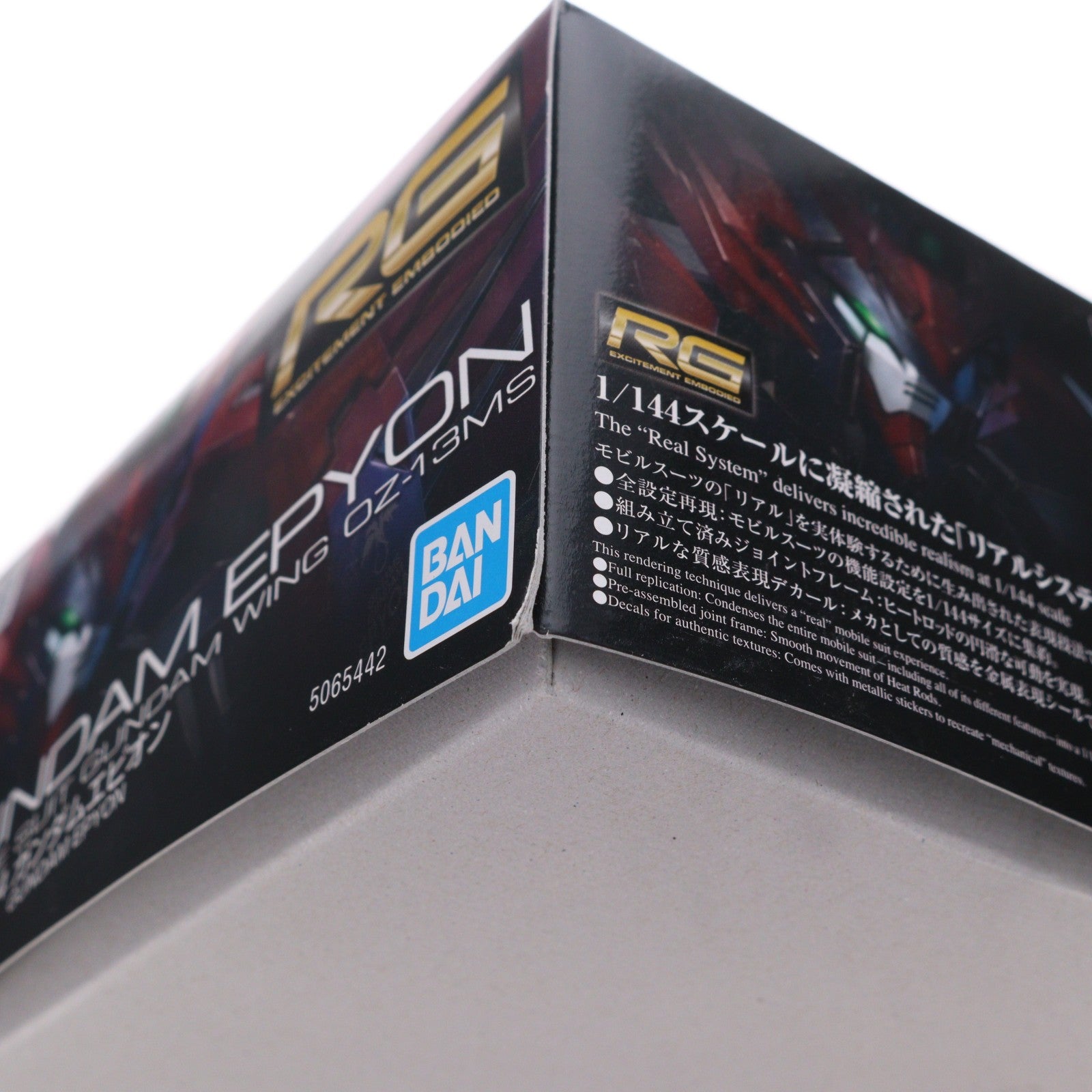 【中古即納】[PTM] (再販) RG 1/144 OZ-13MS ガンダムエピオン 新機動戦記ガンダムW(ウイング) プラモデル(5065442) バンダイスピリッツ(20260513)