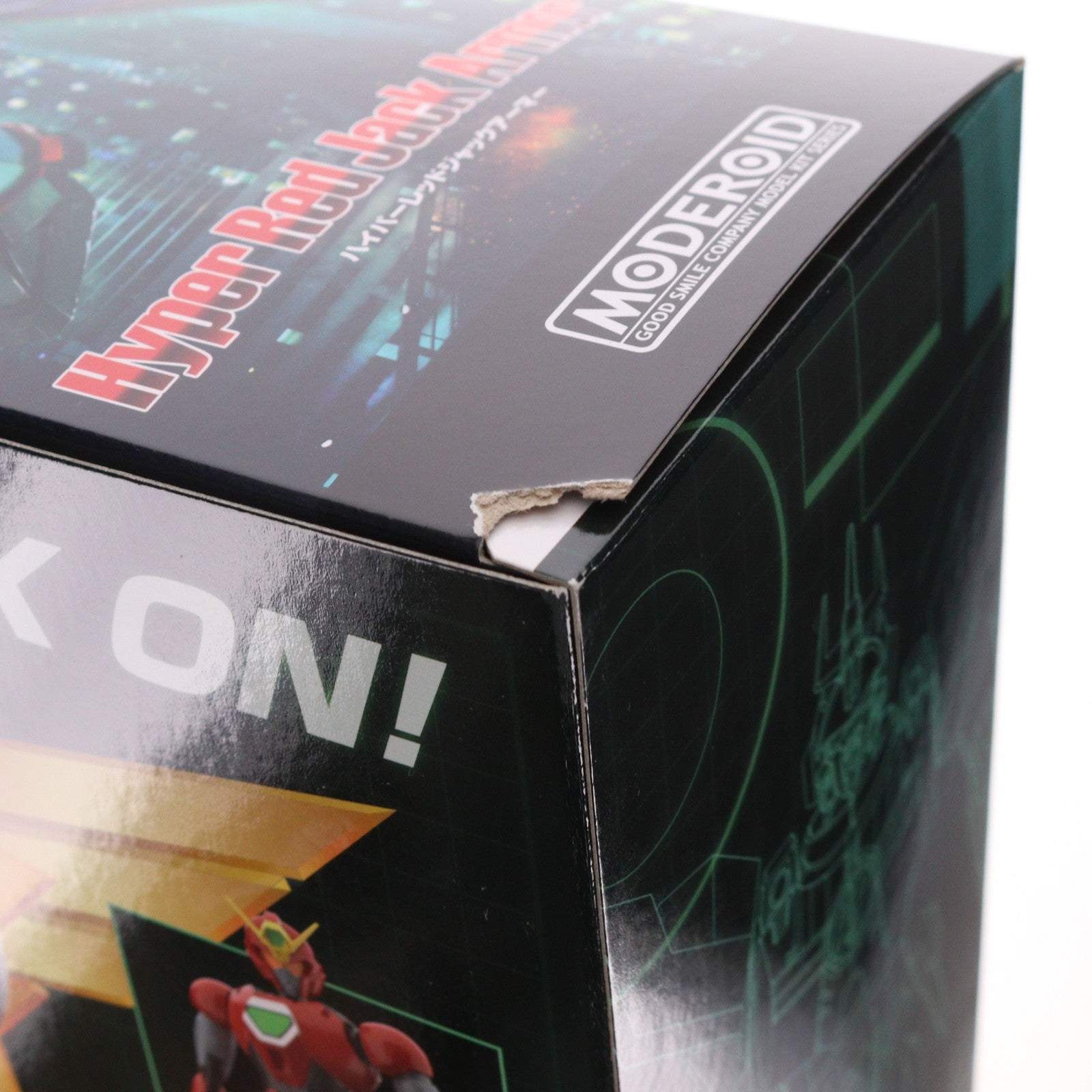 【中古即納】[PTM] MODEROID(モデロイド) ハイパーレッドジャックアーマー 機甲警察メタルジャック プラモデル グッドスマイルカンパニー(20231130)