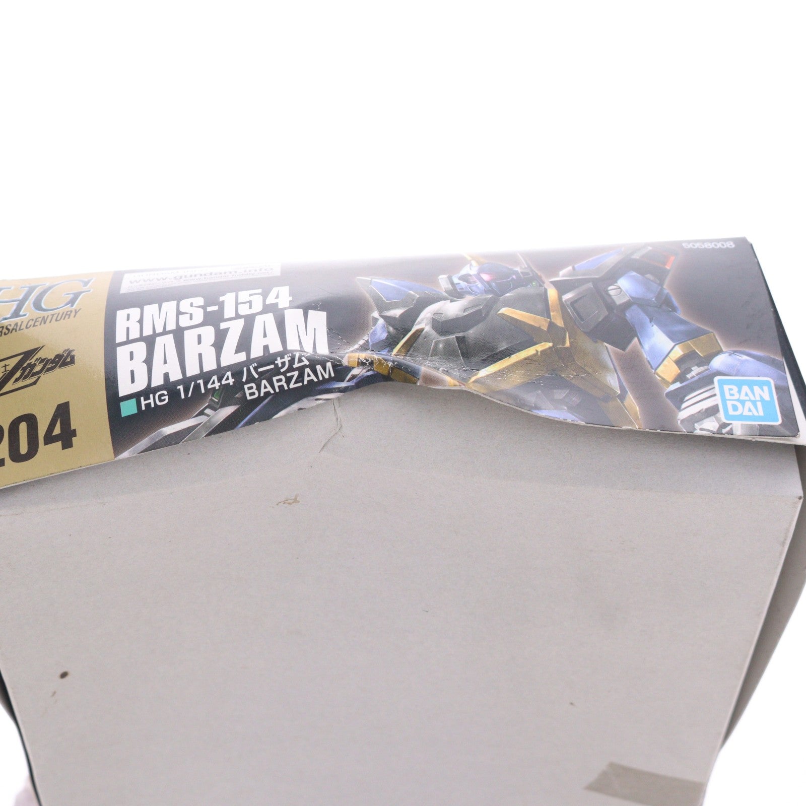 【中古即納】[PTM] (再販) HGUC 1/144 RMS-154 バーザム 機動戦士Zガンダム プラモデル バンダイスピリッツ(20241231)