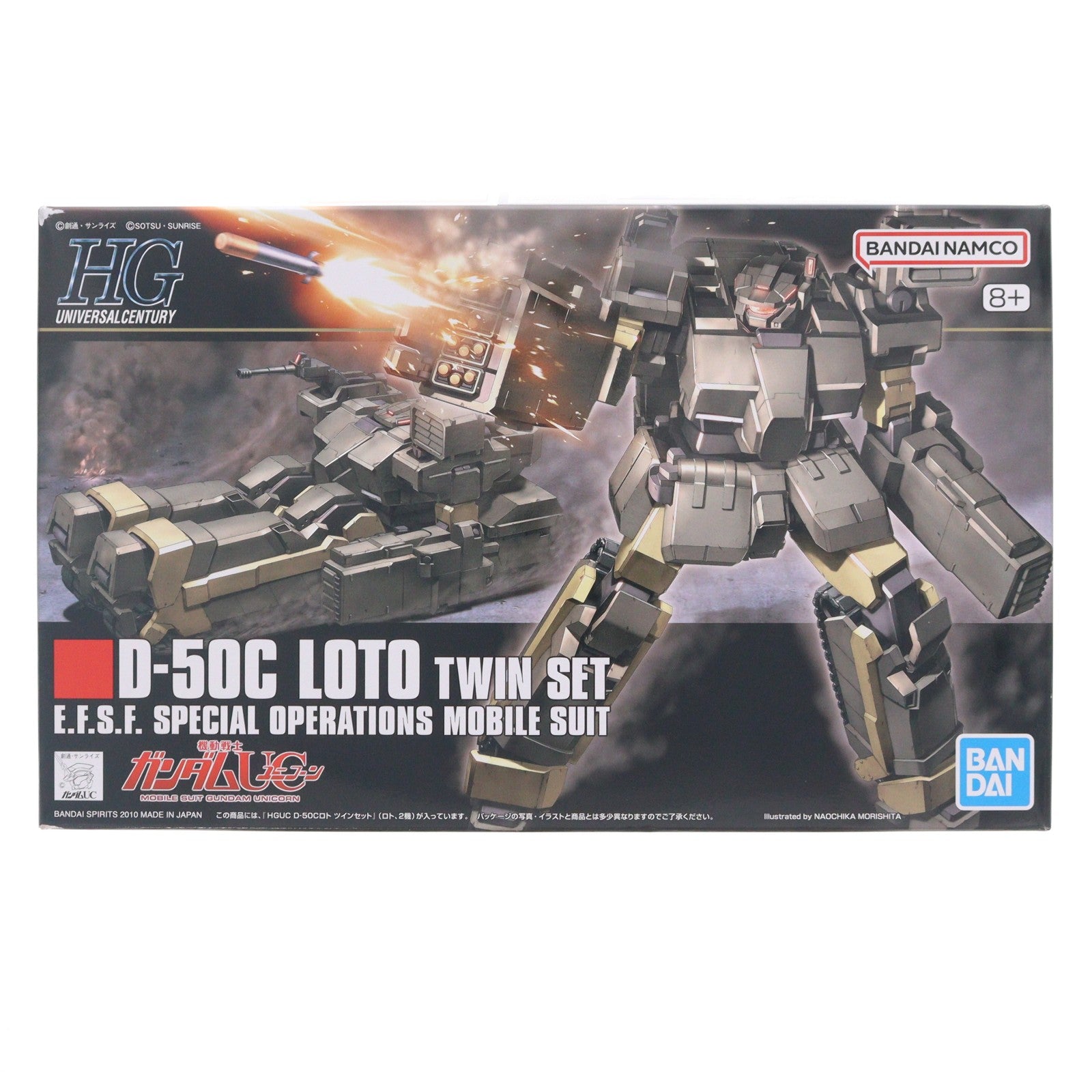 【中古即納】[PTM] (再販) HGUC 1/144 ロト ツインセット 機動戦士ガンダムUC(ユニコーン) プラモデル バンダイスピリッツ(20260711)