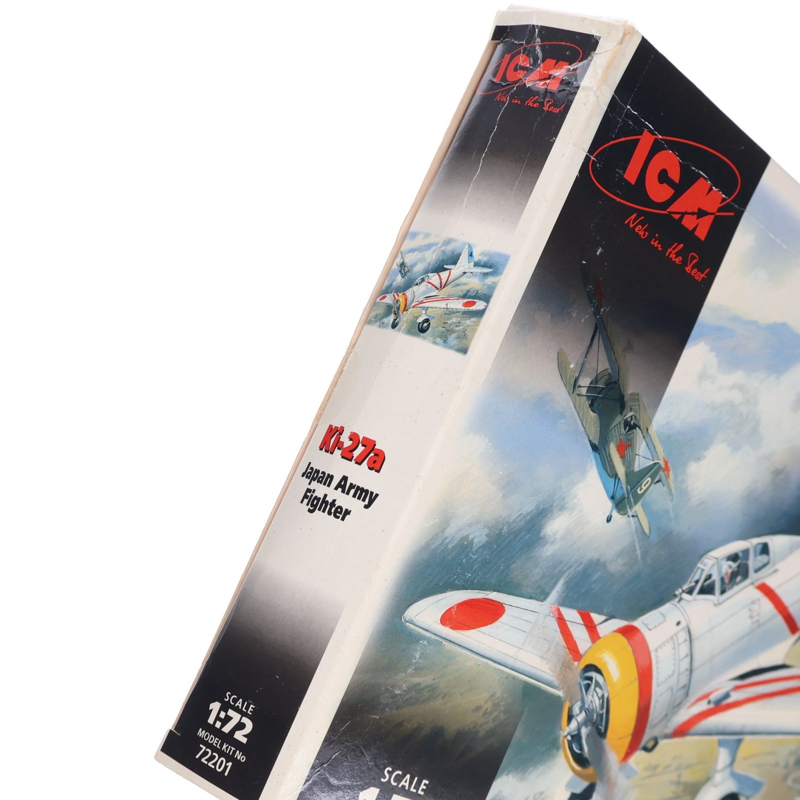 【中古即納】[PTM] 1/72 中島 キ27a 九七式戦闘機 甲型ノモンハン プラモデル(72201) ICM(20220328)