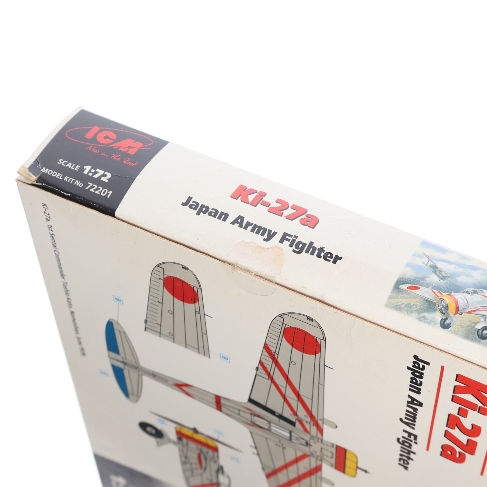 【中古即納】[PTM] 1/72 中島 キ27a 九七式戦闘機 甲型ノモンハン プラモデル(72201) ICM(20220328)