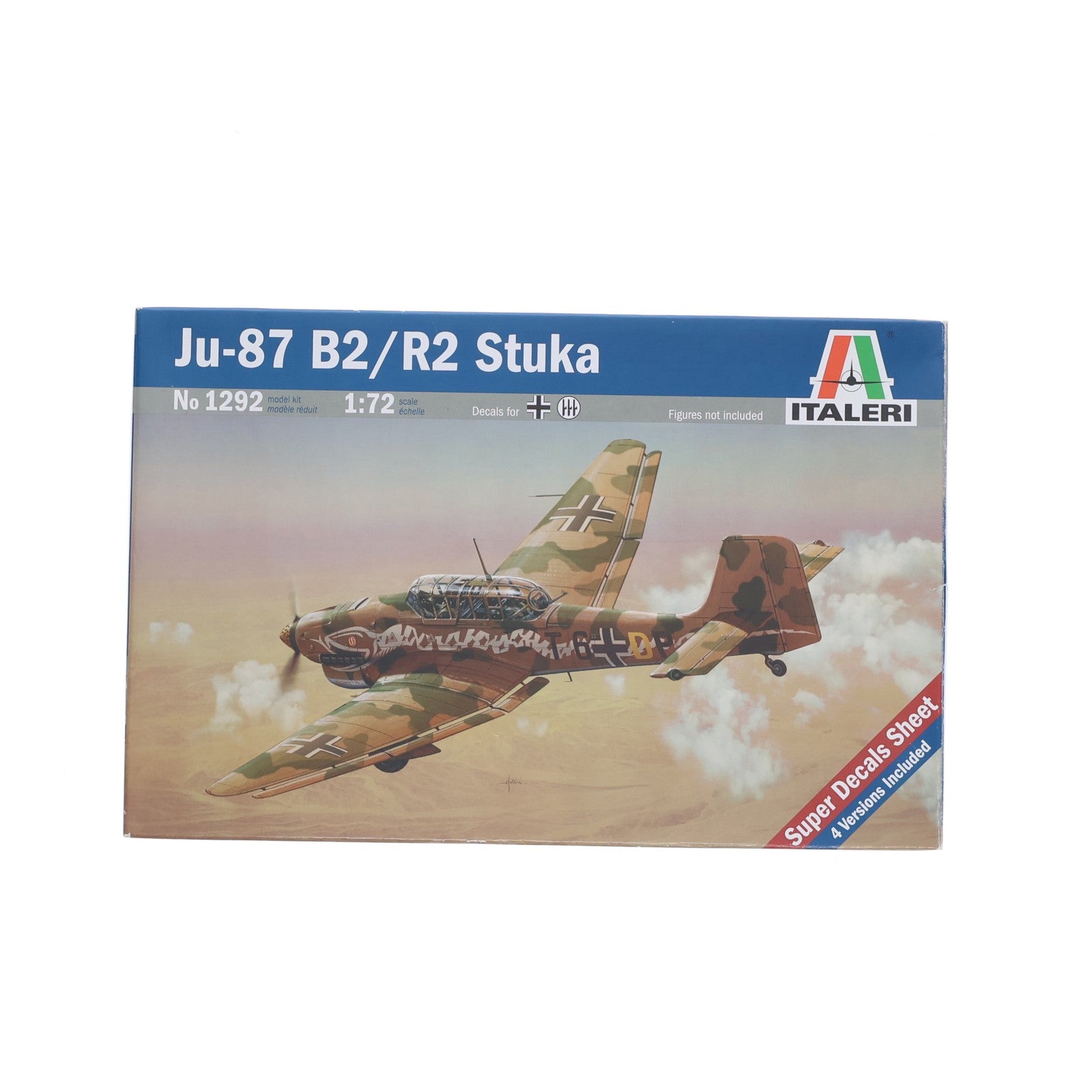 【中古即納】[PTM] 1/72 Ju87 B2/R2 Stuka プラモデル(1292) イタレリ(Italeri)(20110202)