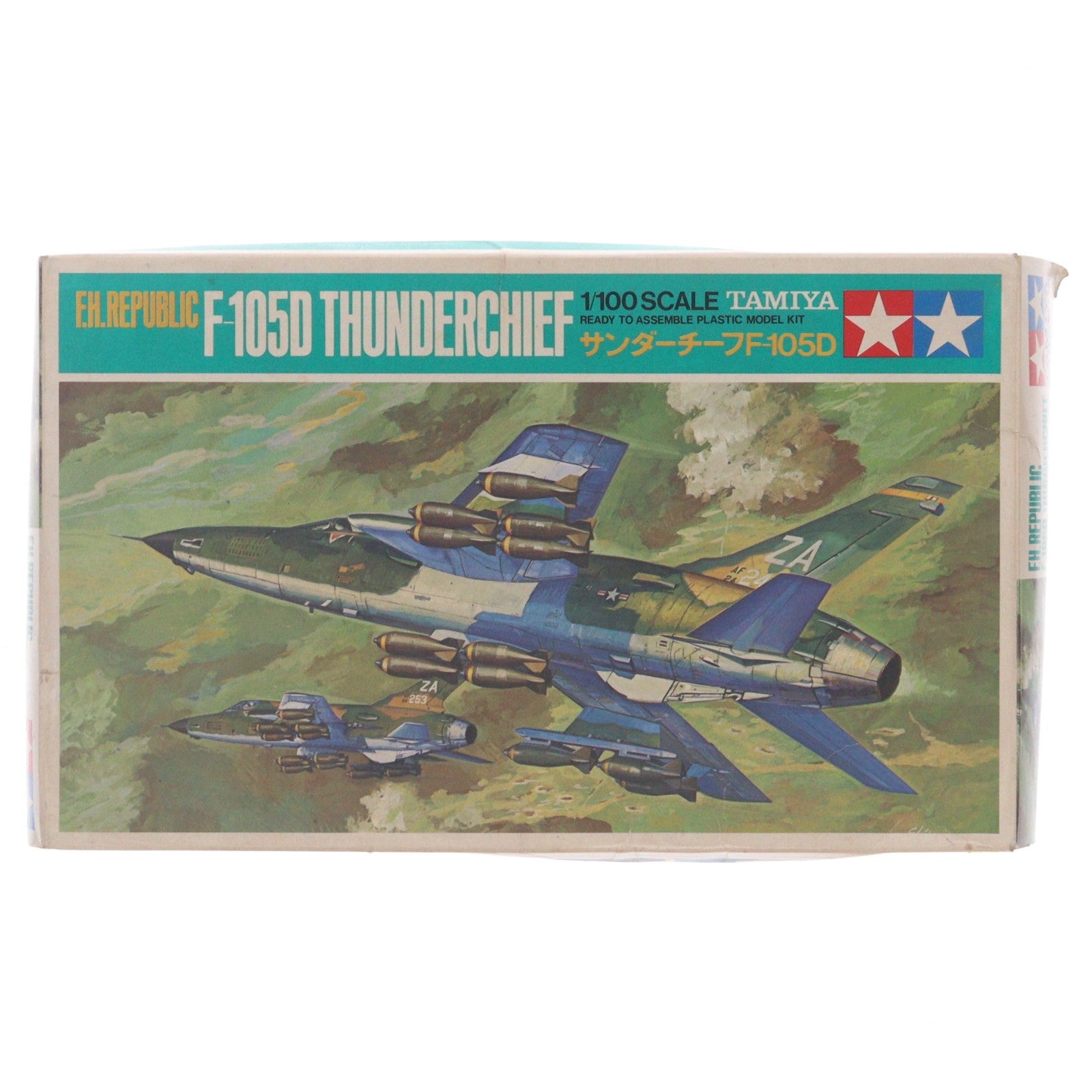 【中古即納】[PTM] ミニジェット機シリーズ No.29 1/100 サンダーチーフ F-105D ディスプレイモデル プラモデル(60029) タミヤ(20031231)