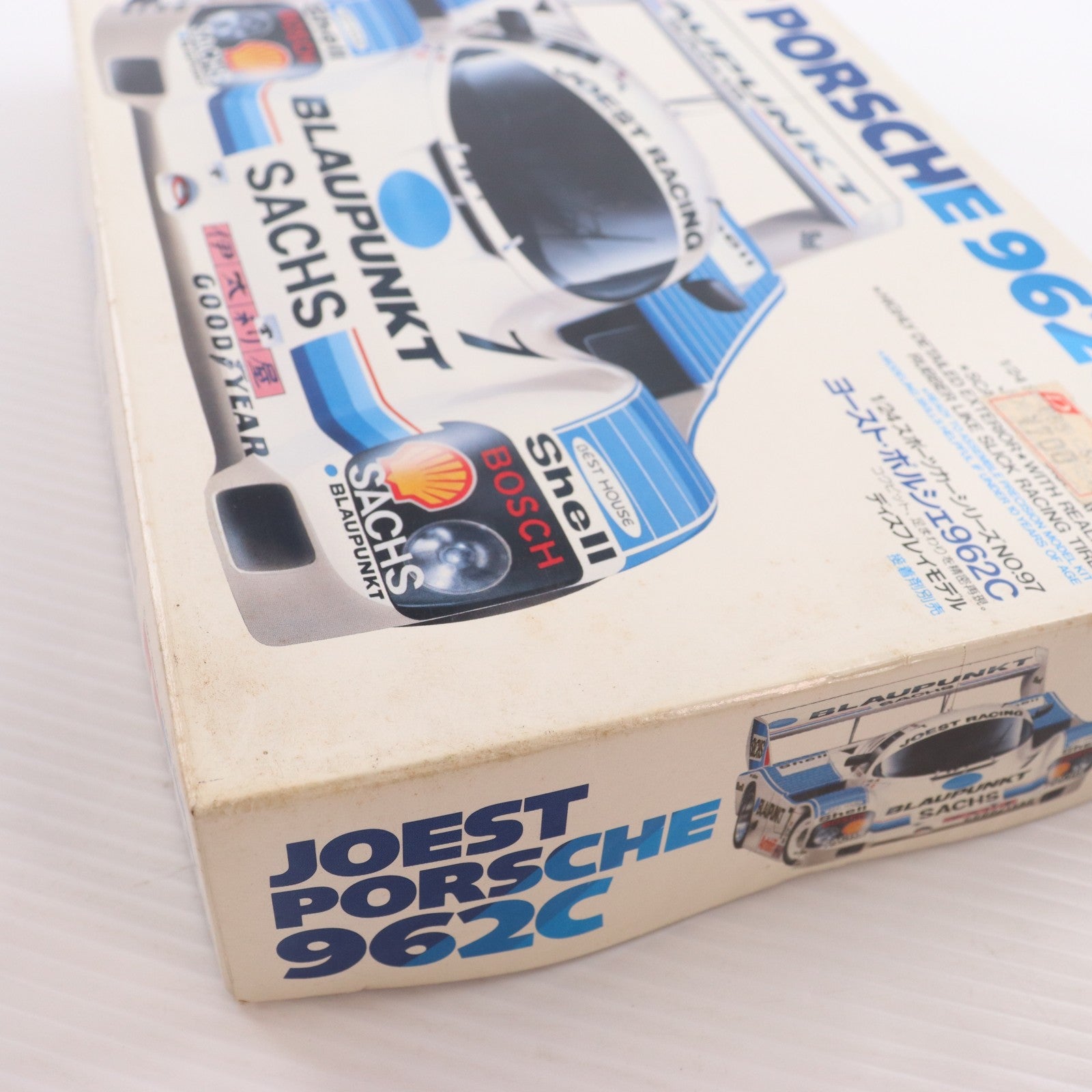 【中古即納】[PTM] スポーツカーシリーズ No.97 1/24 ヨースト ポルシェ 962C ディスプレイモデル プラモデル(24097) タミヤ(19991231)