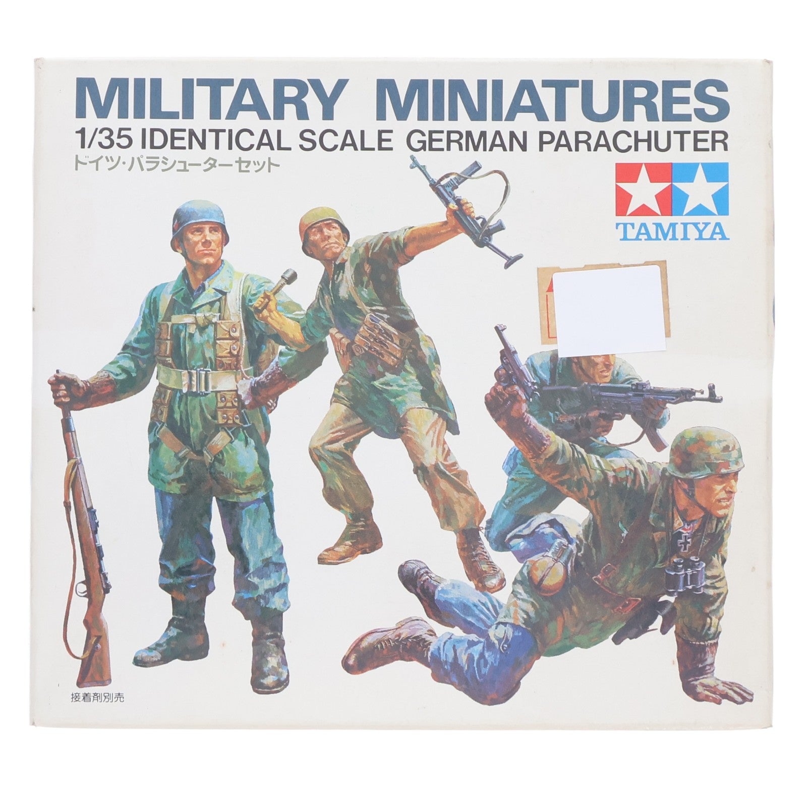 【中古即納】[PTM] ミリタリーミニチュアシリーズNo.12 1/35 ドイツ・パラシューターセット プラモデル用アクセサリ(35012) タミヤ(19991231)