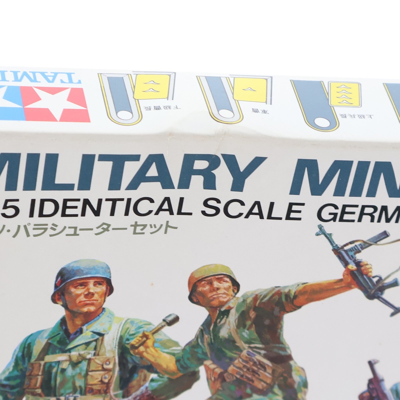 【中古即納】[PTM] ミリタリーミニチュアシリーズ 1/35 ドイツ・パラシューターセット 定価250円版 プラモデル(35012) タミヤ(19991231)