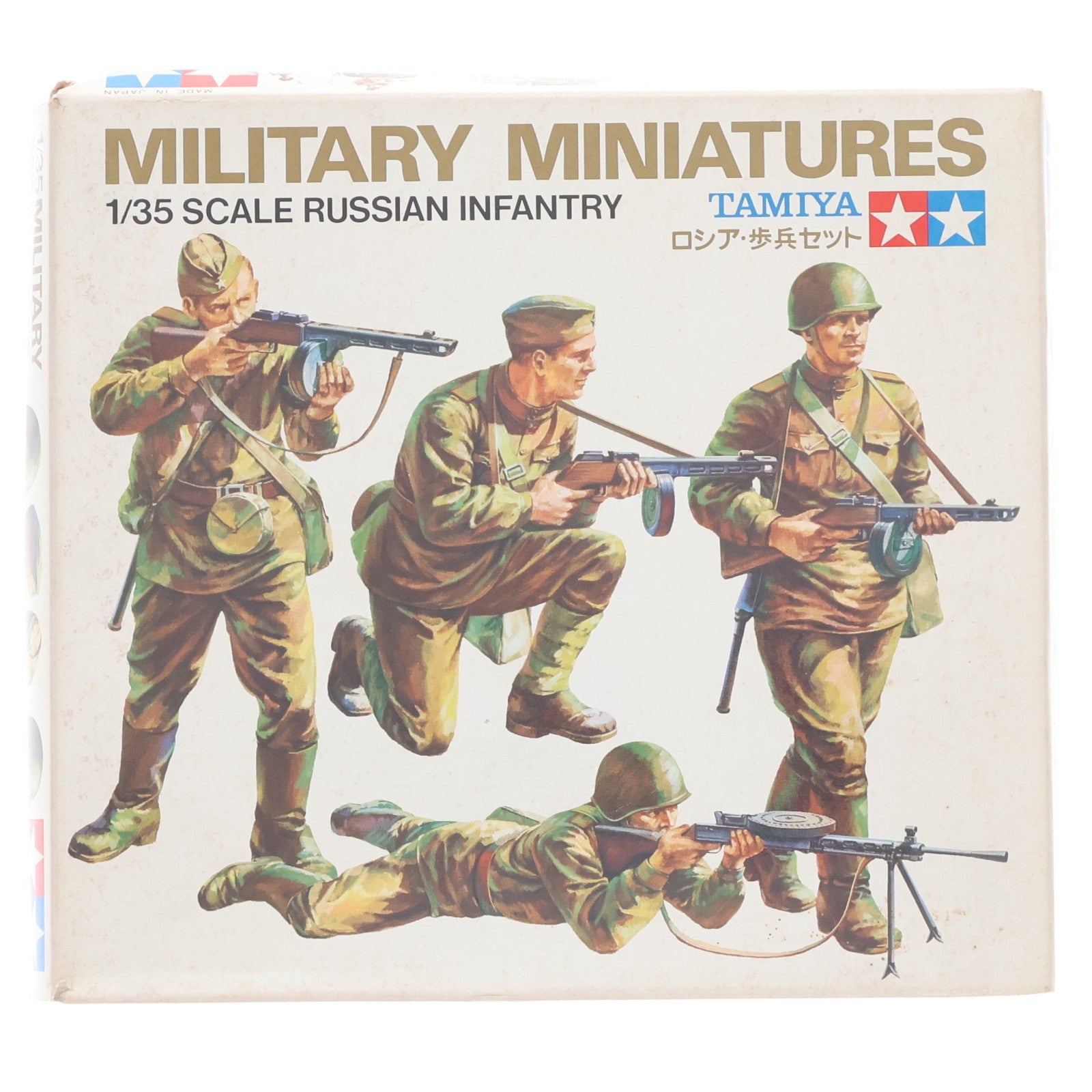 【中古即納】[PTM] ミリタリーミニチュアシリーズ 1/35 ロシア・歩兵セット 定価200円版 プラモデル(35022) タミヤ(19991231)