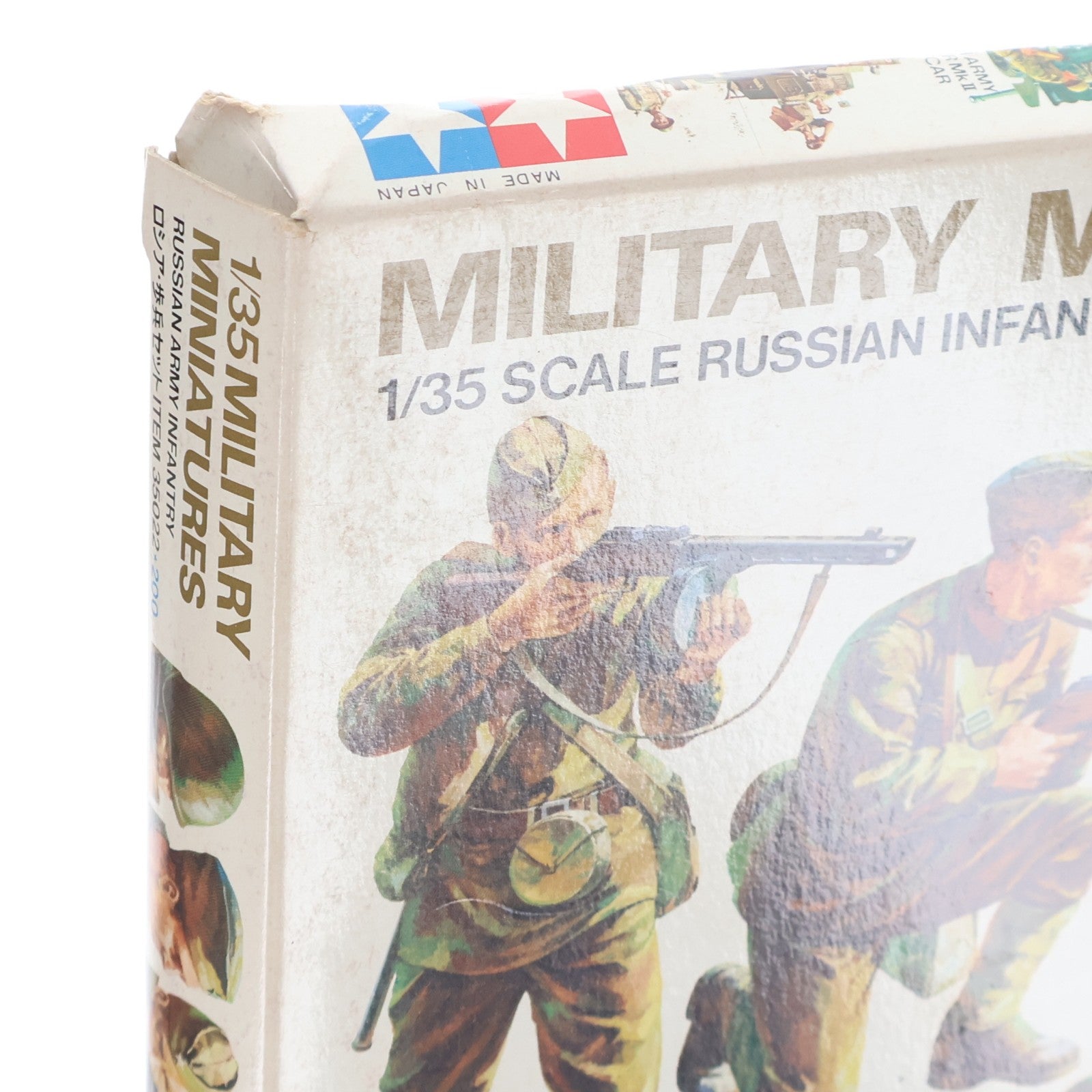 【中古即納】[PTM] ミリタリーミニチュアシリーズ 1/35 ロシア・歩兵セット 定価200円版 プラモデル(35022) タミヤ(19991231)