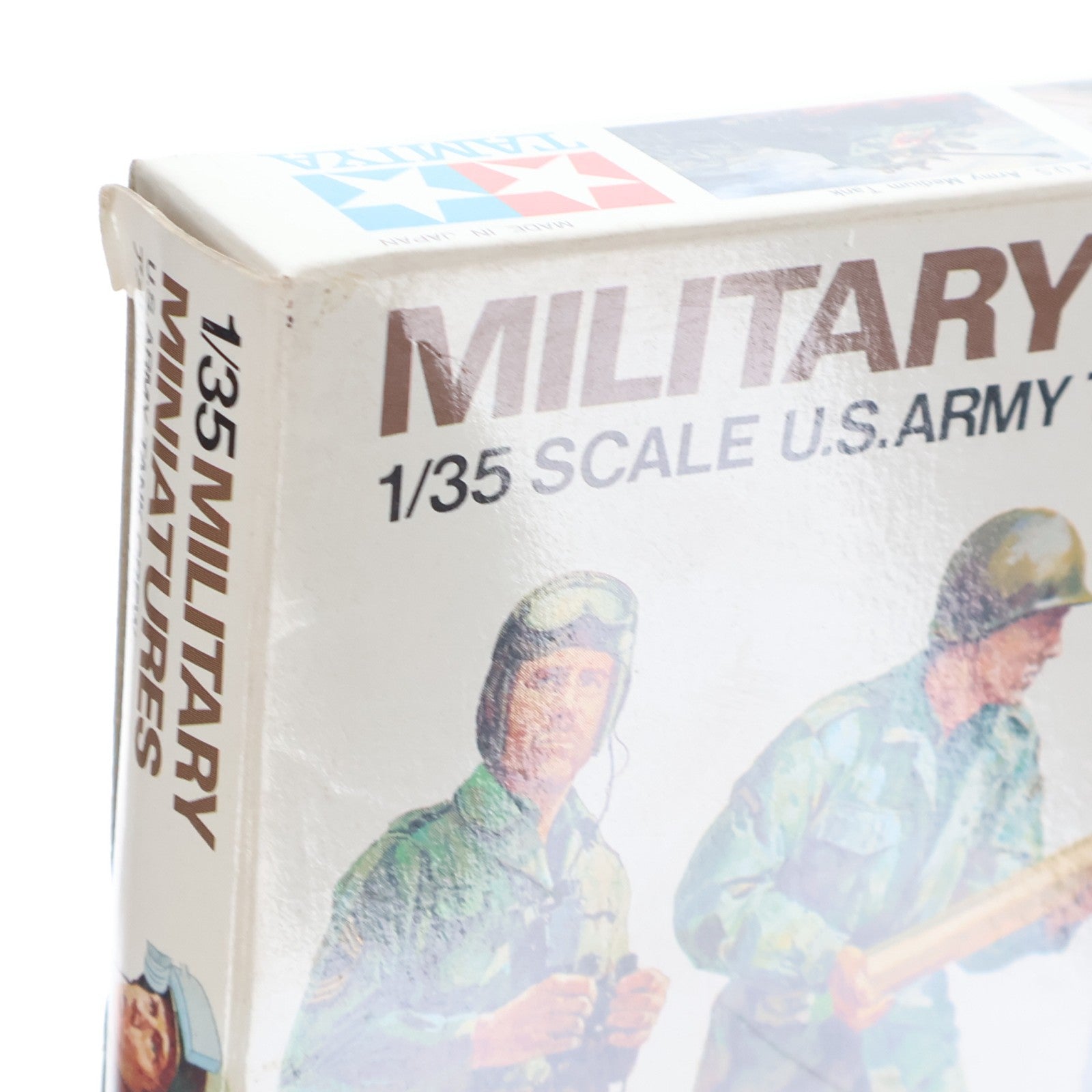 【中古即納】[PTM] ミリタリーミニチュアシリーズ 1/35 アメリカ戦車兵セット 定価250円版 プラモデル(35004) タミヤ(19991231)