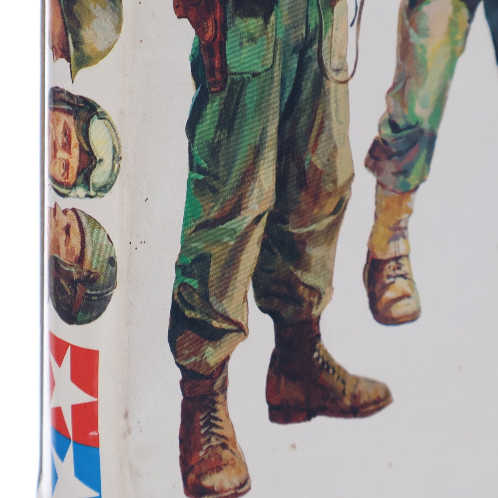 【中古即納】[PTM] ミリタリーミニチュアシリーズ 1/35 アメリカ戦車兵セット 定価250円版 プラモデル(35004) タミヤ(19991231)