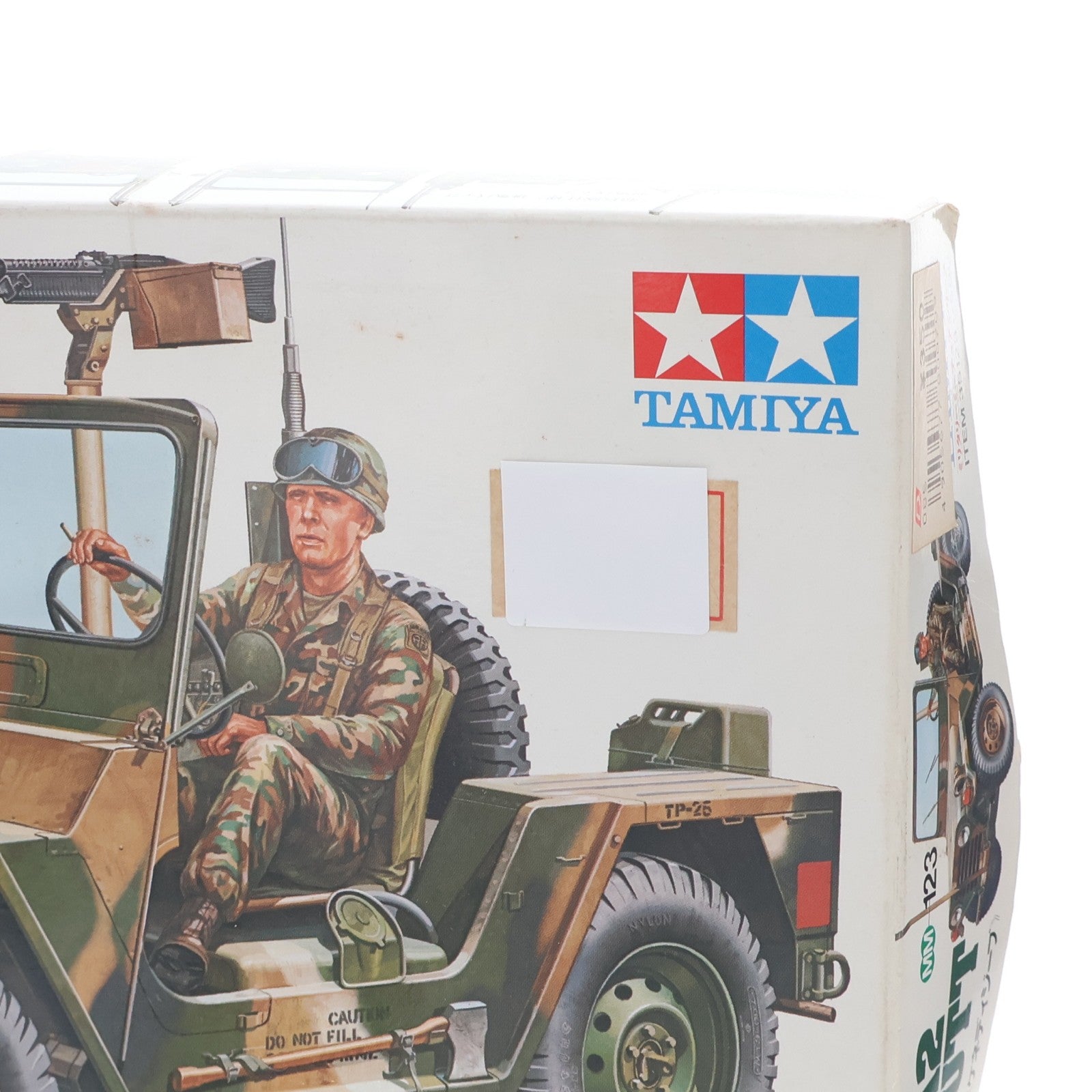 【中古即納】[PTM] ミリタリーミニチュアシリーズ No.123 1/35 アメリカ M151 A2 フォードマット(ケネディジープ) 定価500円版 プラモデル(35123) タミヤ(20220328)