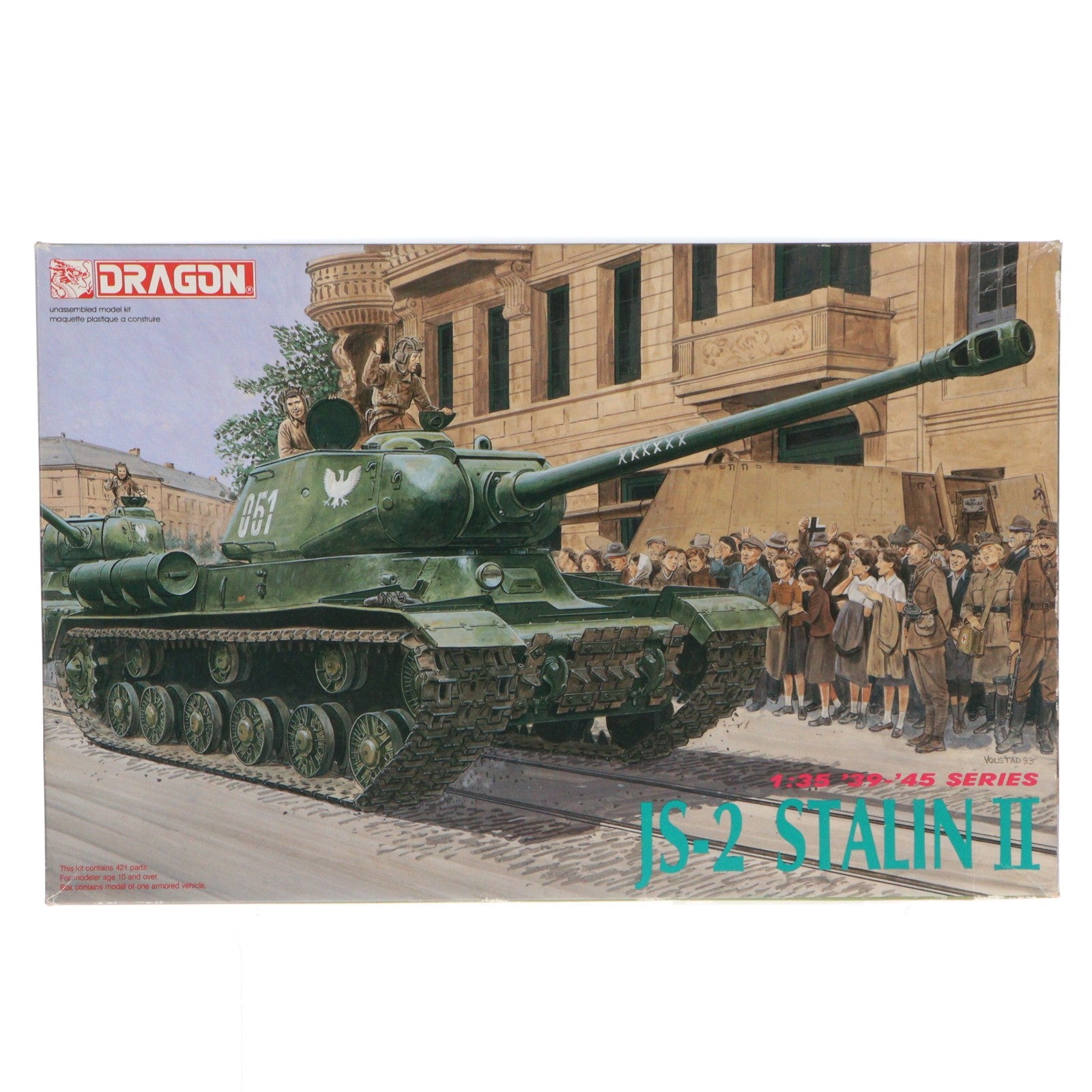 【中古即納】[PTM] 1/35 JS-2 STALIN II -JS-2 スターリンII- '39-'45 SERIES プラモデル(6012) ドラゴン(DRAGON)(19931231)