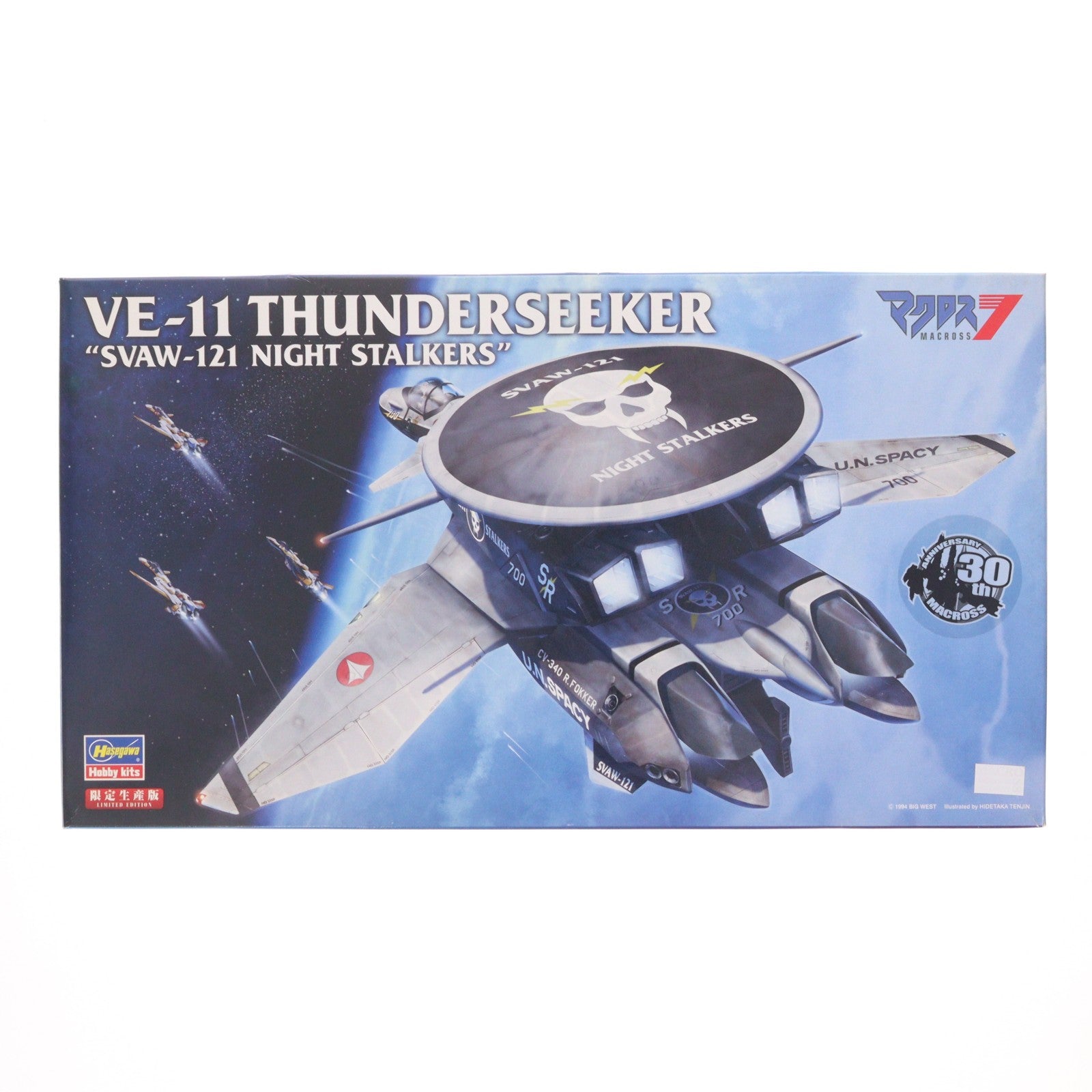 【中古即納】[PTM] 1/72 VE-11 サンダーシーカー SVAW-121 ナイトストーカーズ 限定生産版 マクロス7 プラモデル(65822) ハセガワ(20190720)