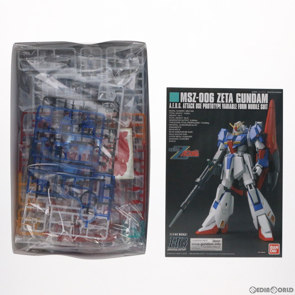 【中古即納】[PTM] イベント限定 HGUC 1/144 GUNPLA EVOLUTION PROJECT MSZ-006 ゼータガンダム クリアカラー 機動戦士Zガンダム プラモデル(0220701) バンダイ(20171231)