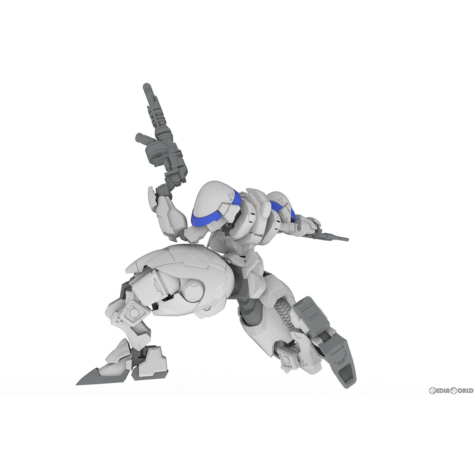 【中古即納】[PTM] (再販) 5inch Mechanism 1/48 X-4+(PDF-802) 装甲歩兵 POWER DoLLS2-パワードール2- プラモデル(PP164) PLUM(プラム)(20250531)